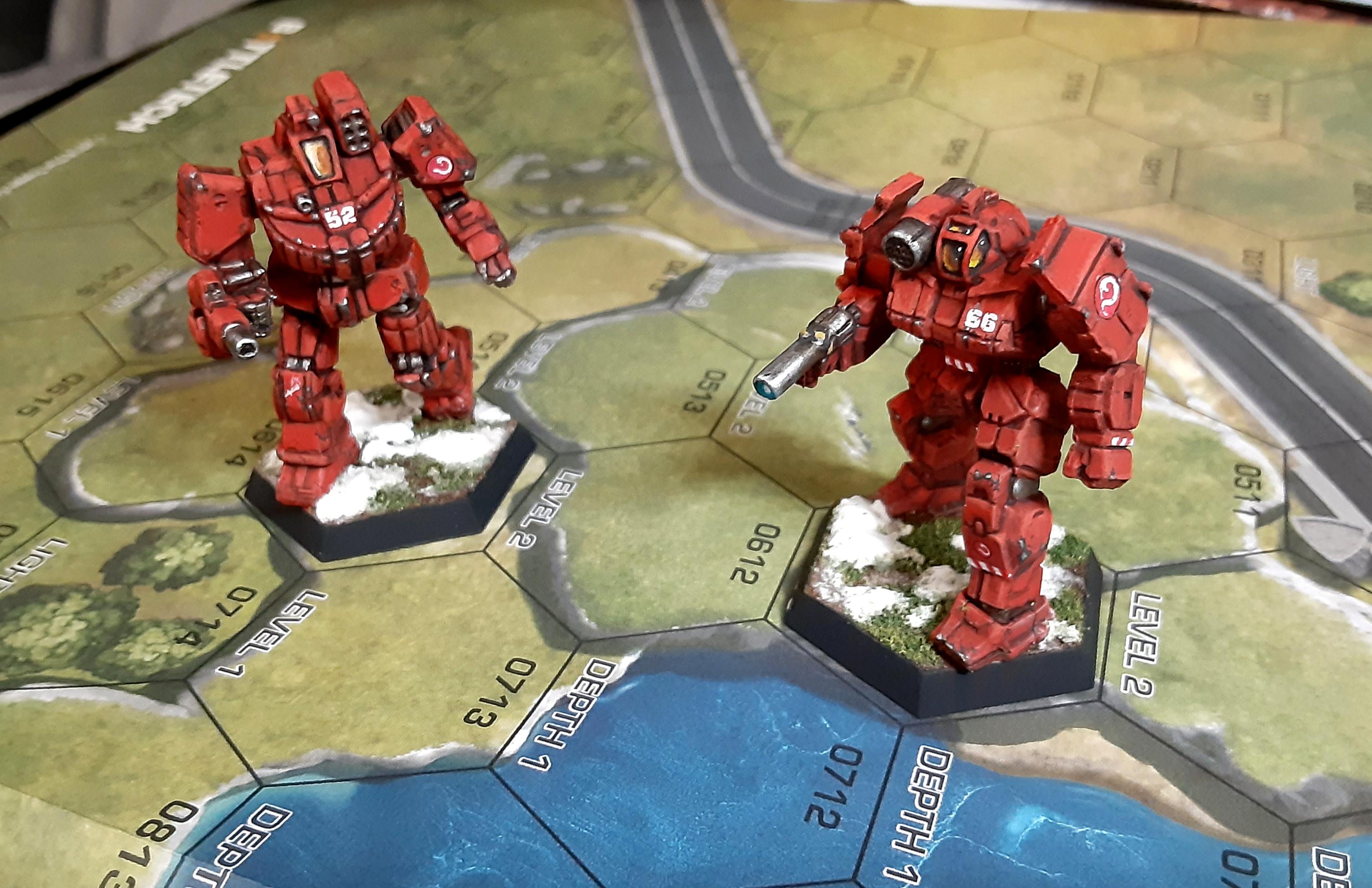 Battletech, Griffin &amp; Wolverine