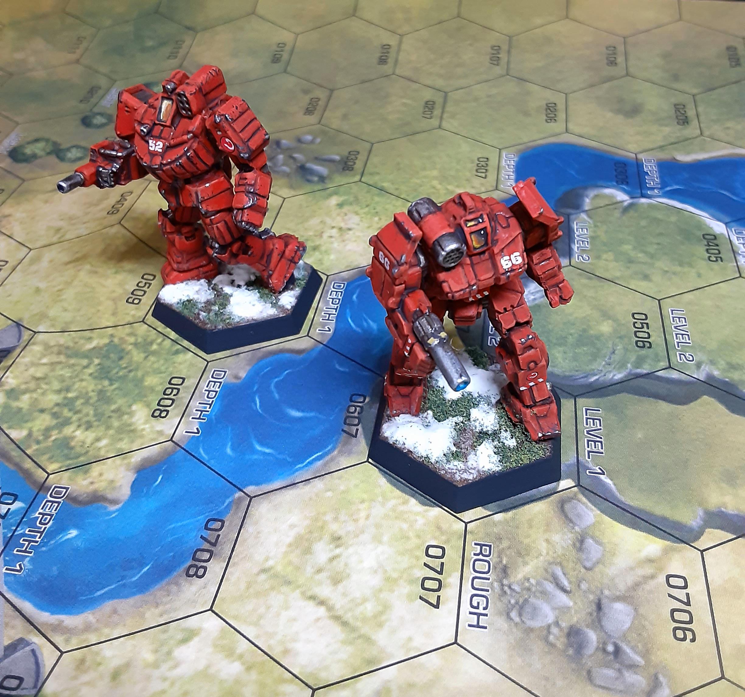 Battletech, Griffin &amp; Wolverine