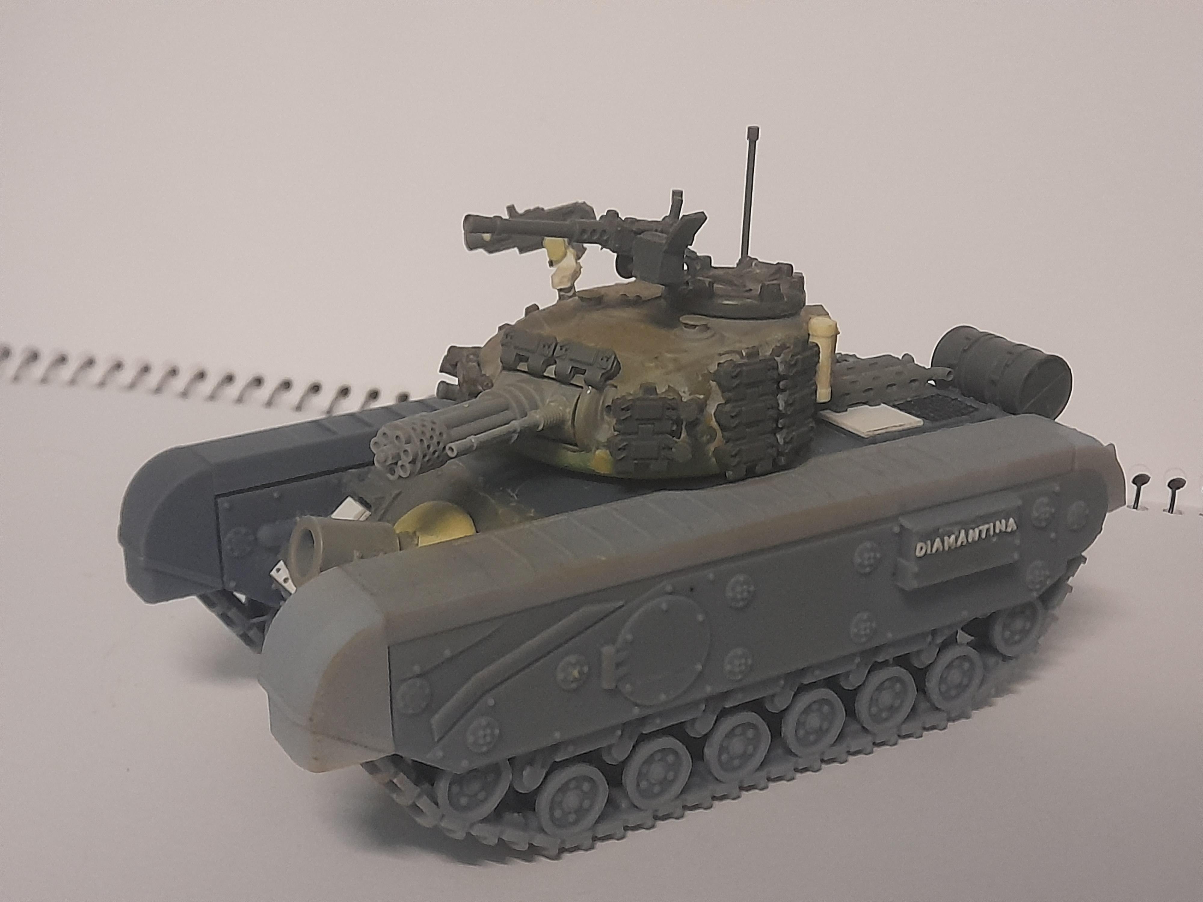 Assault Tank, Churchill, Victoria Miniatures