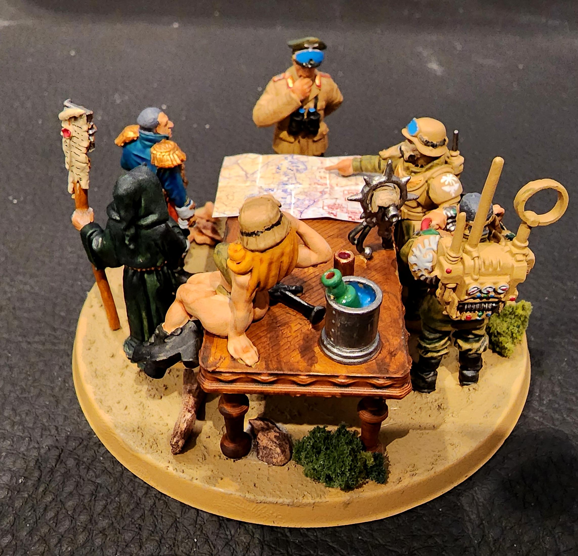 Afrika Korps, Dak, Imperial Guard, Lord Solar, Proxy, Warhammer 40,000