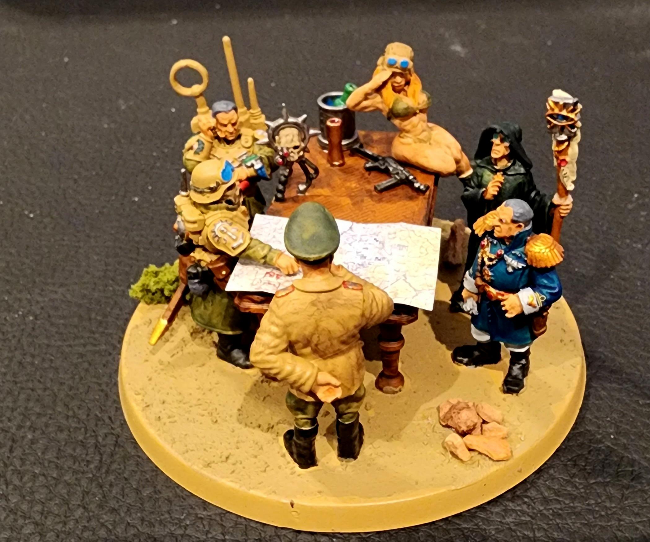 Afrika Korps, Dak, Imperial Guard, Lord Solar, Proxy, Warhammer 40,000