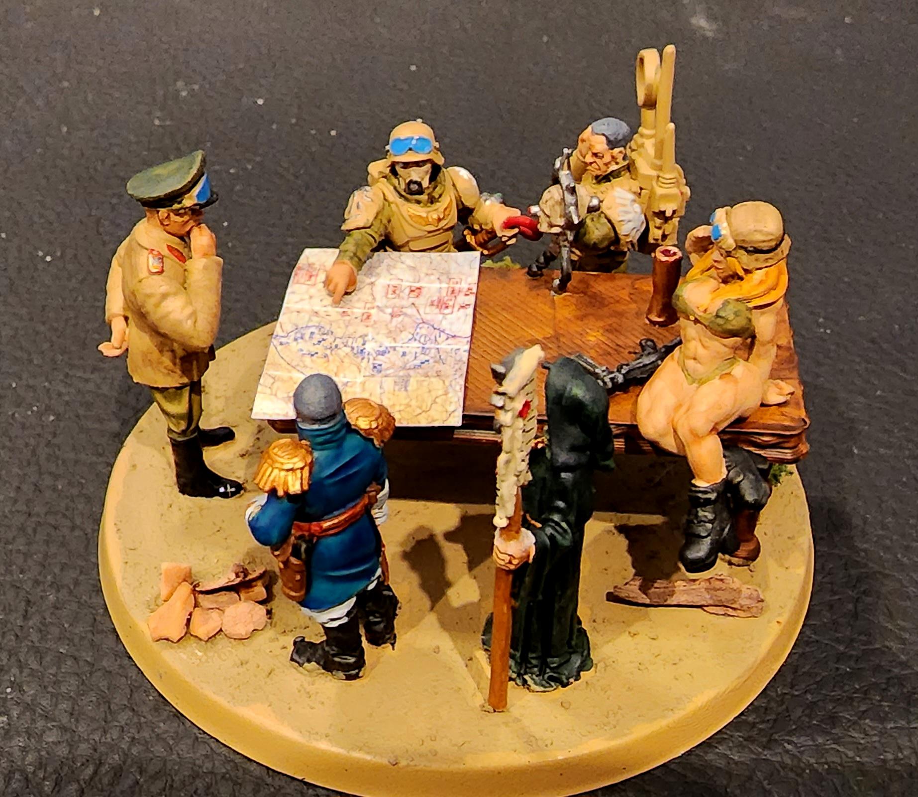 Afrika Korps, Dak, Imperial Guard, Lord Solar, Proxy, Warhammer 40,000