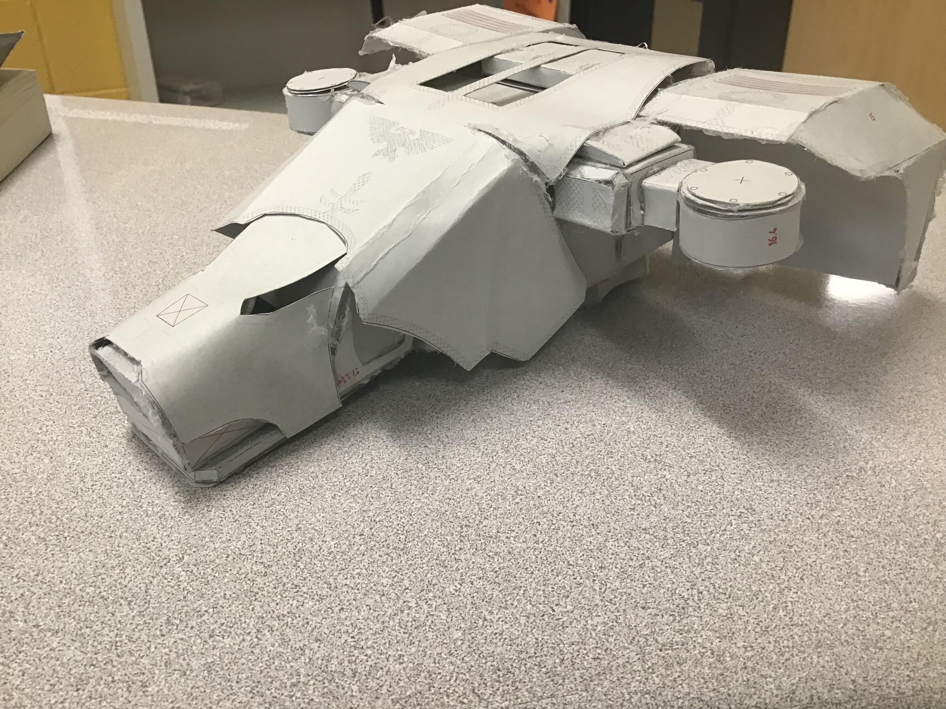 My body of my paper warhound titan