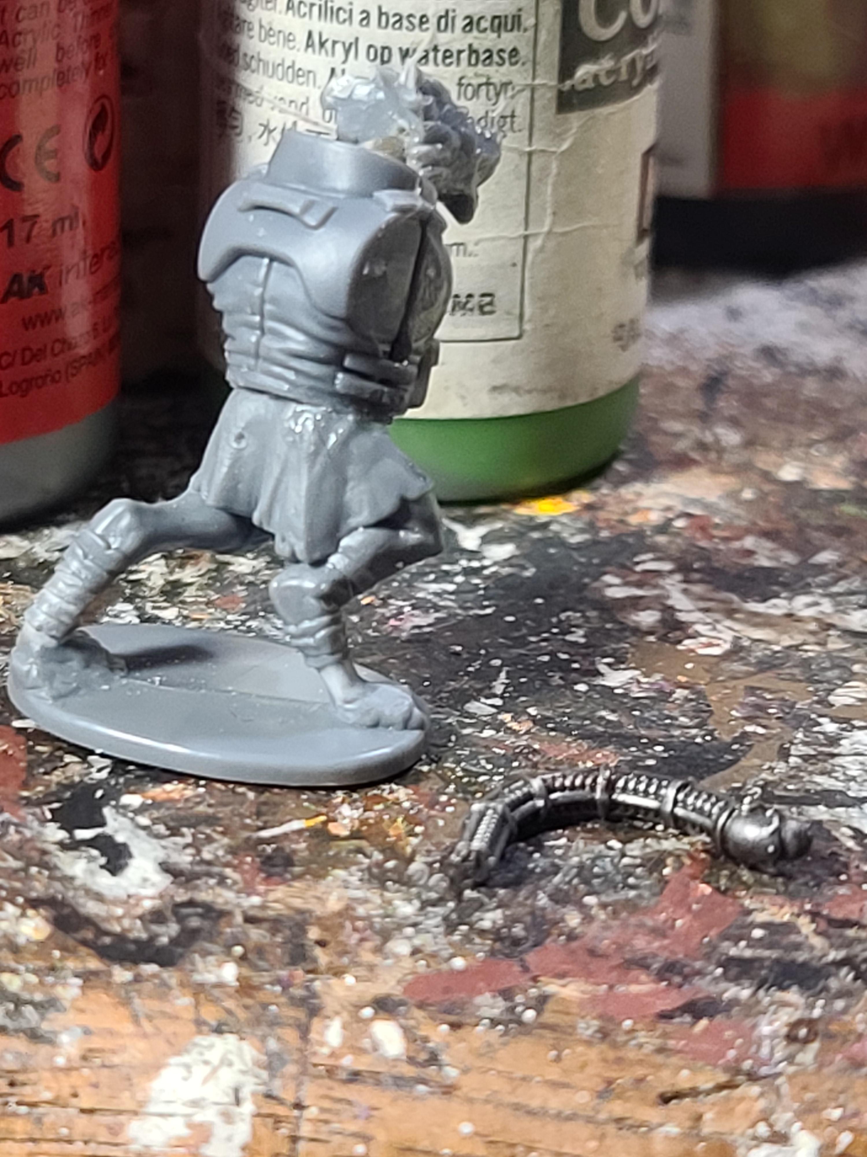 Frostgrave, Gnoll, Kitbash, Marine In Space, Space Nam