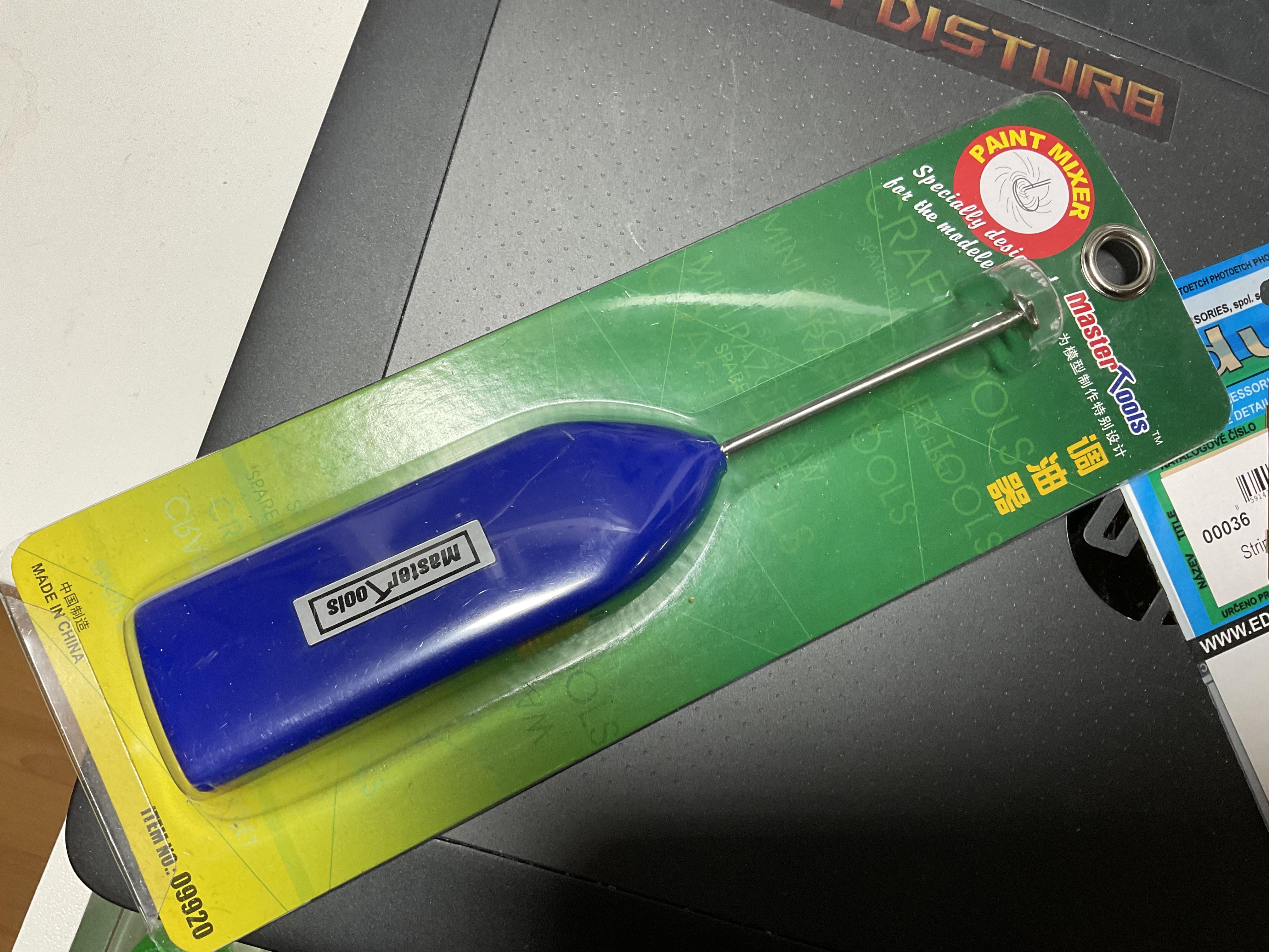 battery operated paint stirrer