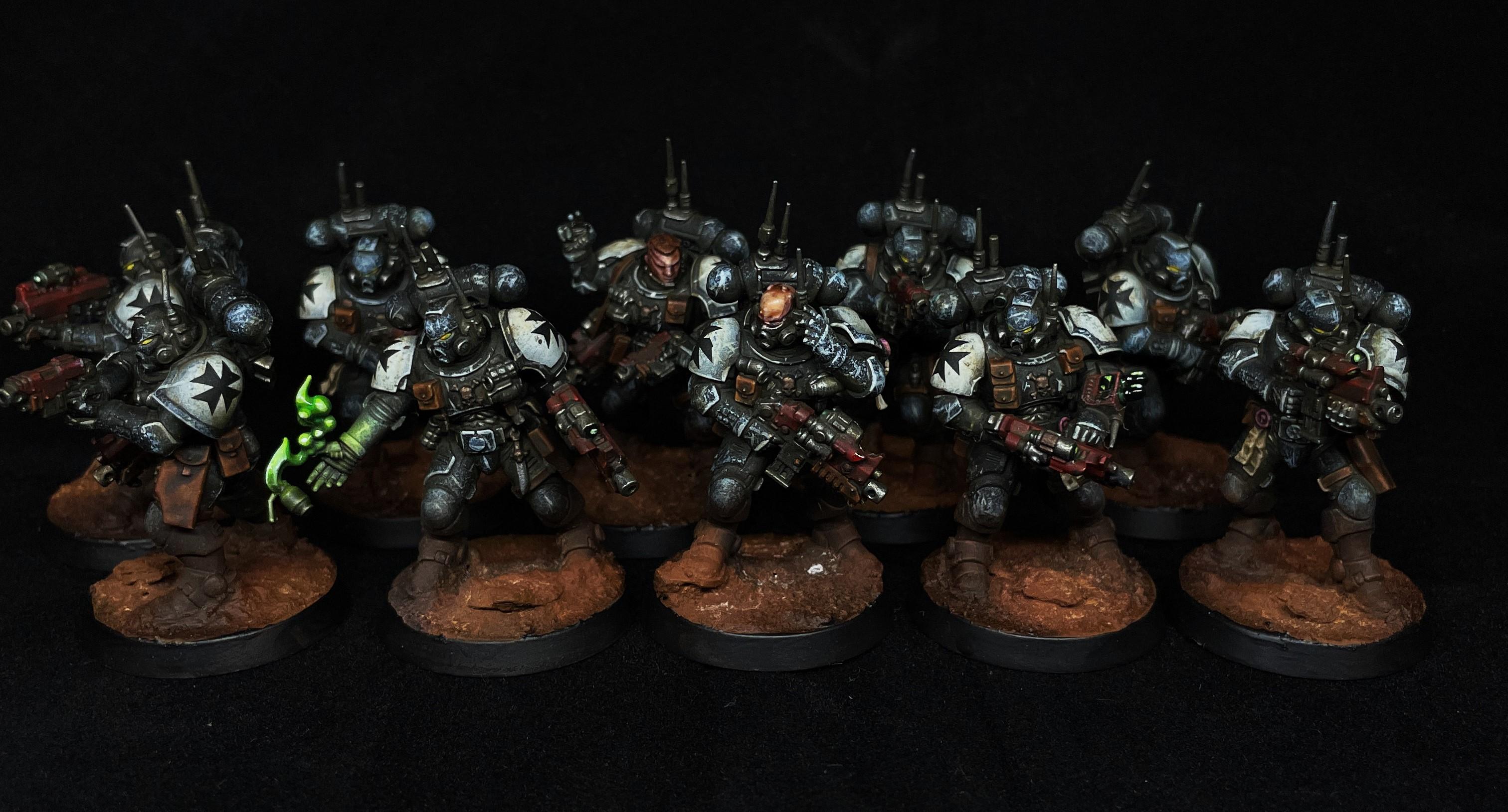 Astartes, Black Templars, Infiltrators, Primaris Black Templars, Space Marines