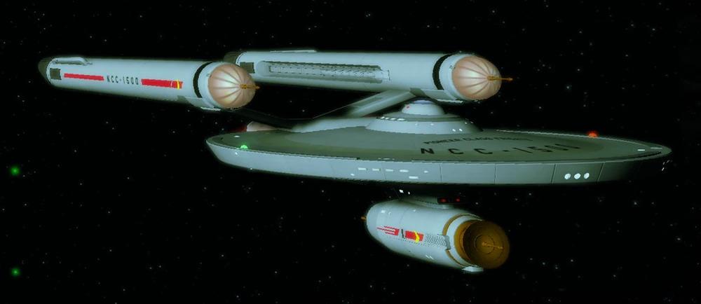 Federation, Kit Bash, Star Trek, Tos