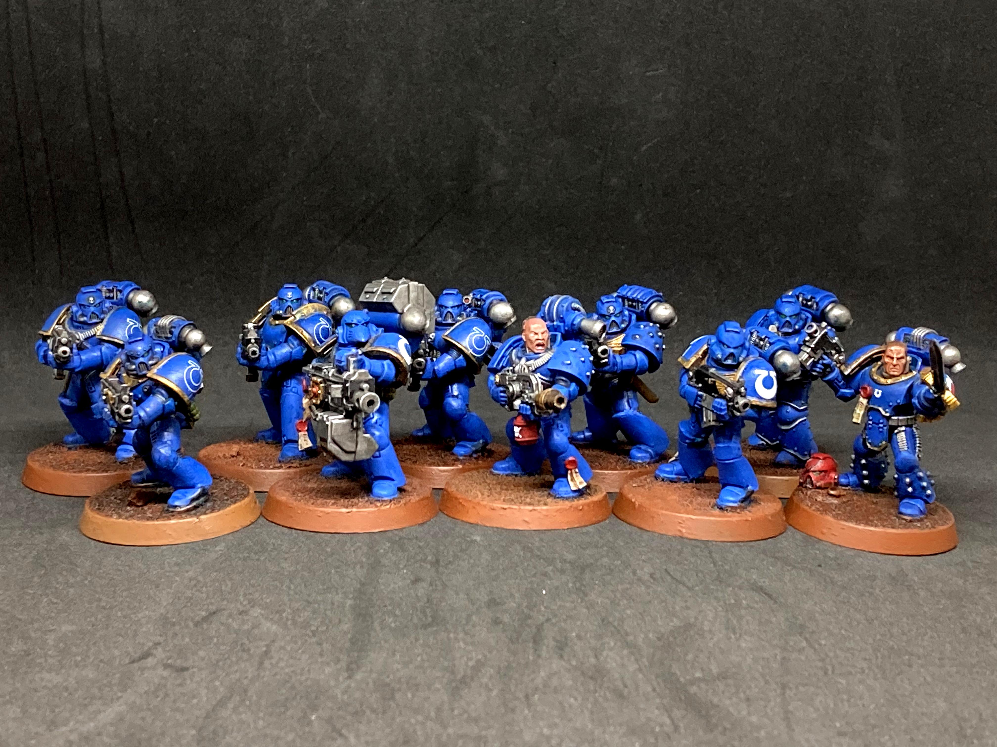 Space Marines, Tactical Squad, Ultramarines