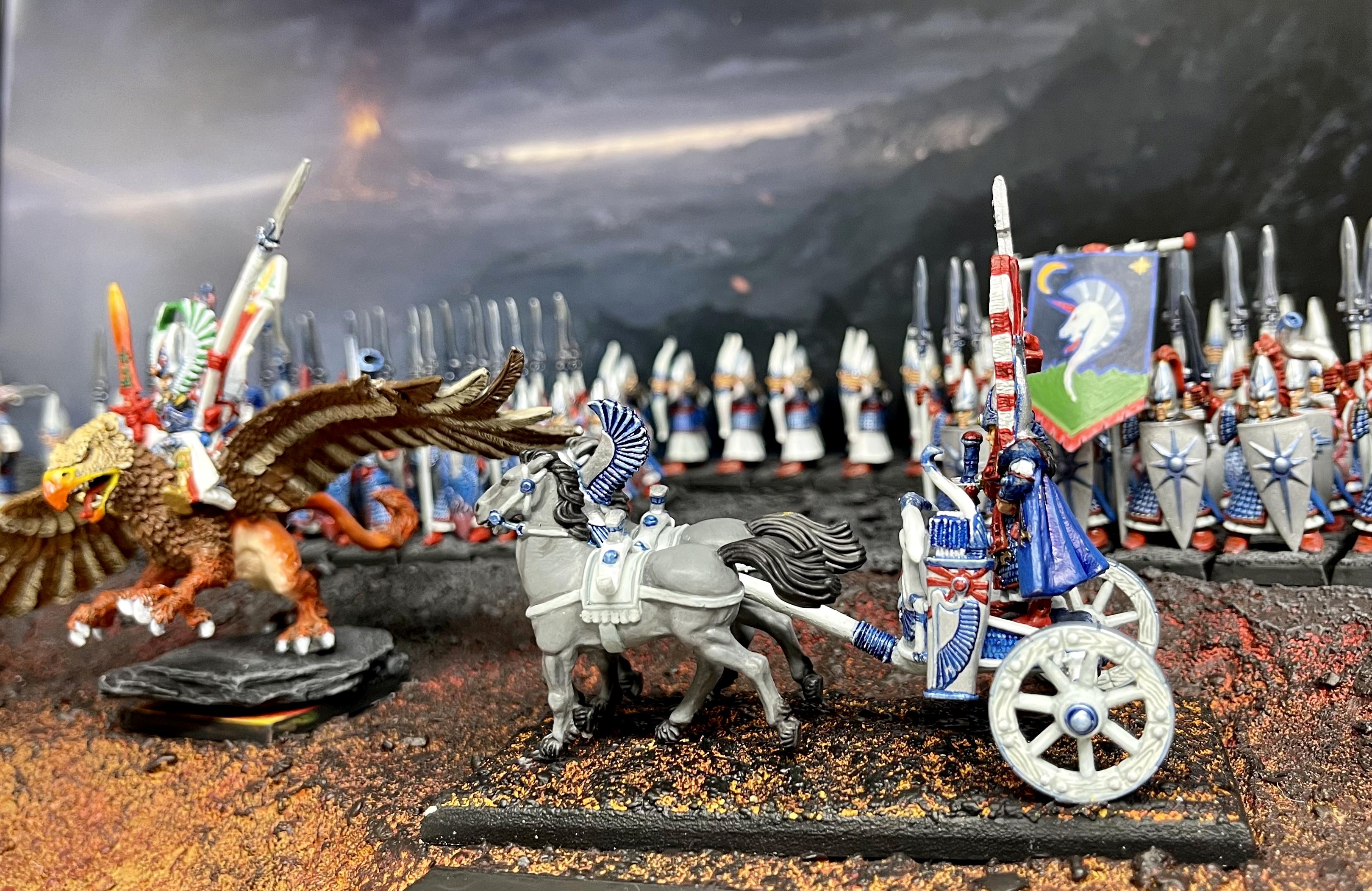 4th Edition, High Elves, Tiranoc Chariot, Warhammer Fantasy