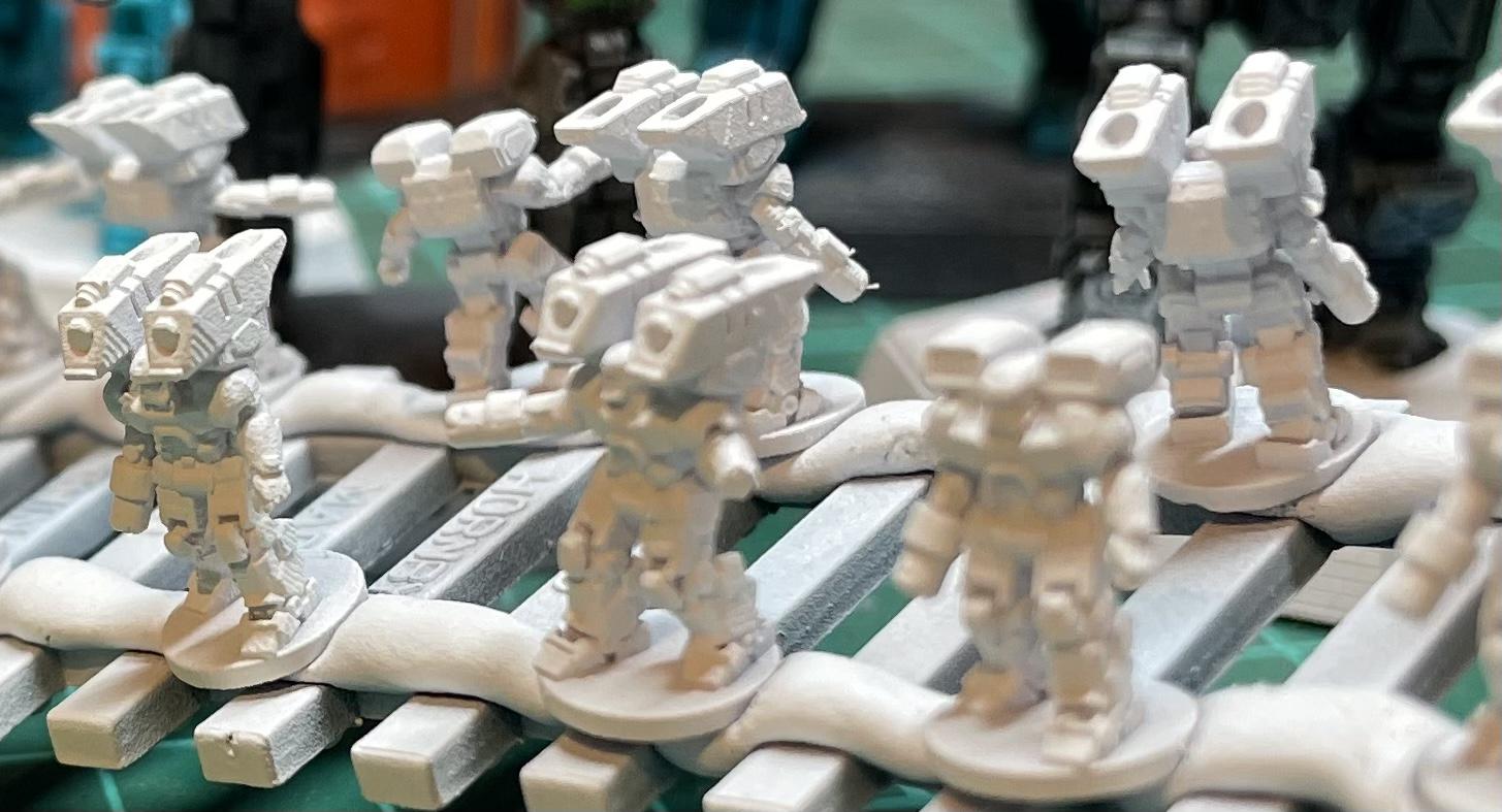 3d Print, Battle Armour, Battletech