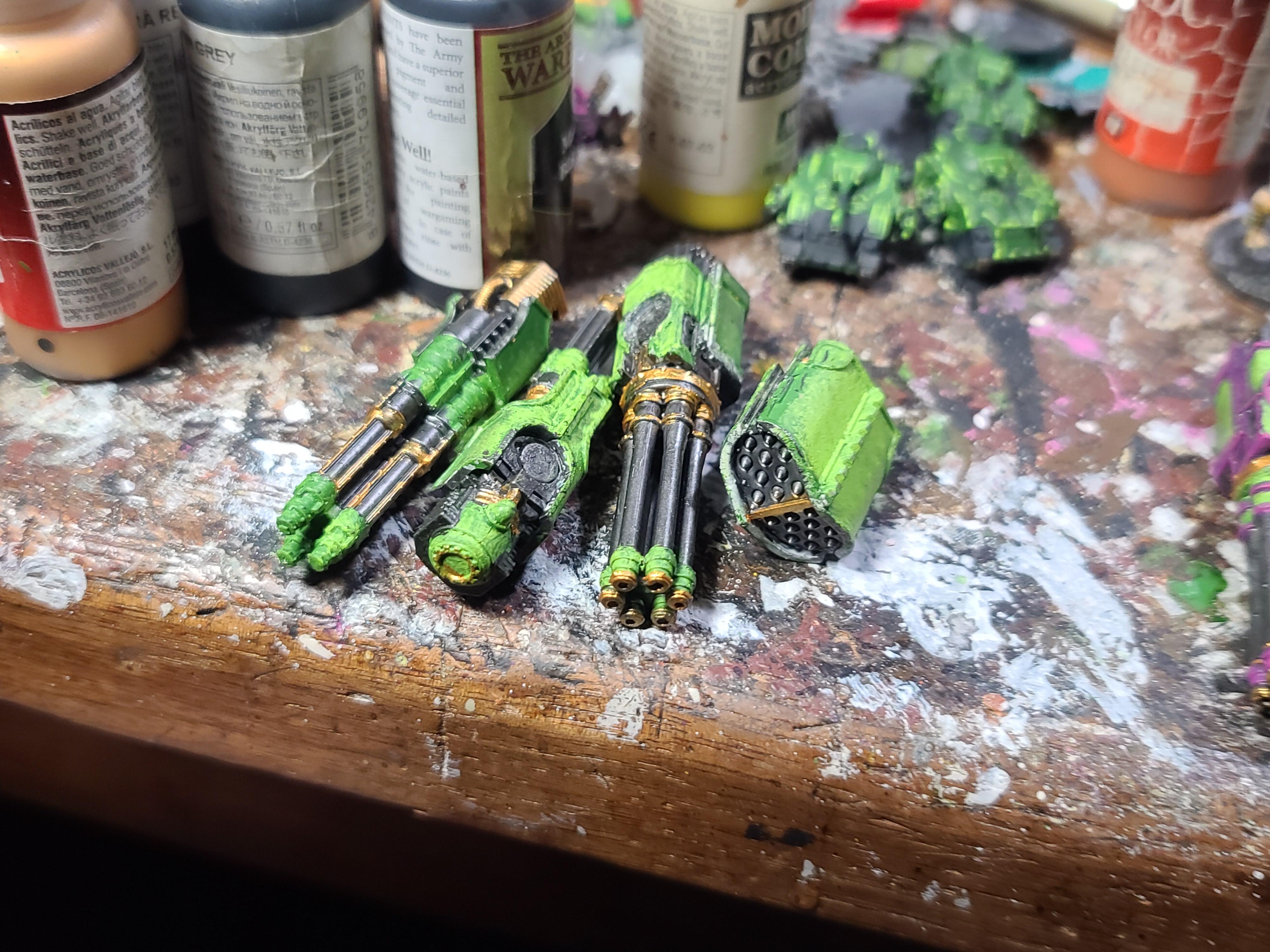 6mm, Adeptus Titanicus, Games Workshop, Magnet, Titan, Weapon Options