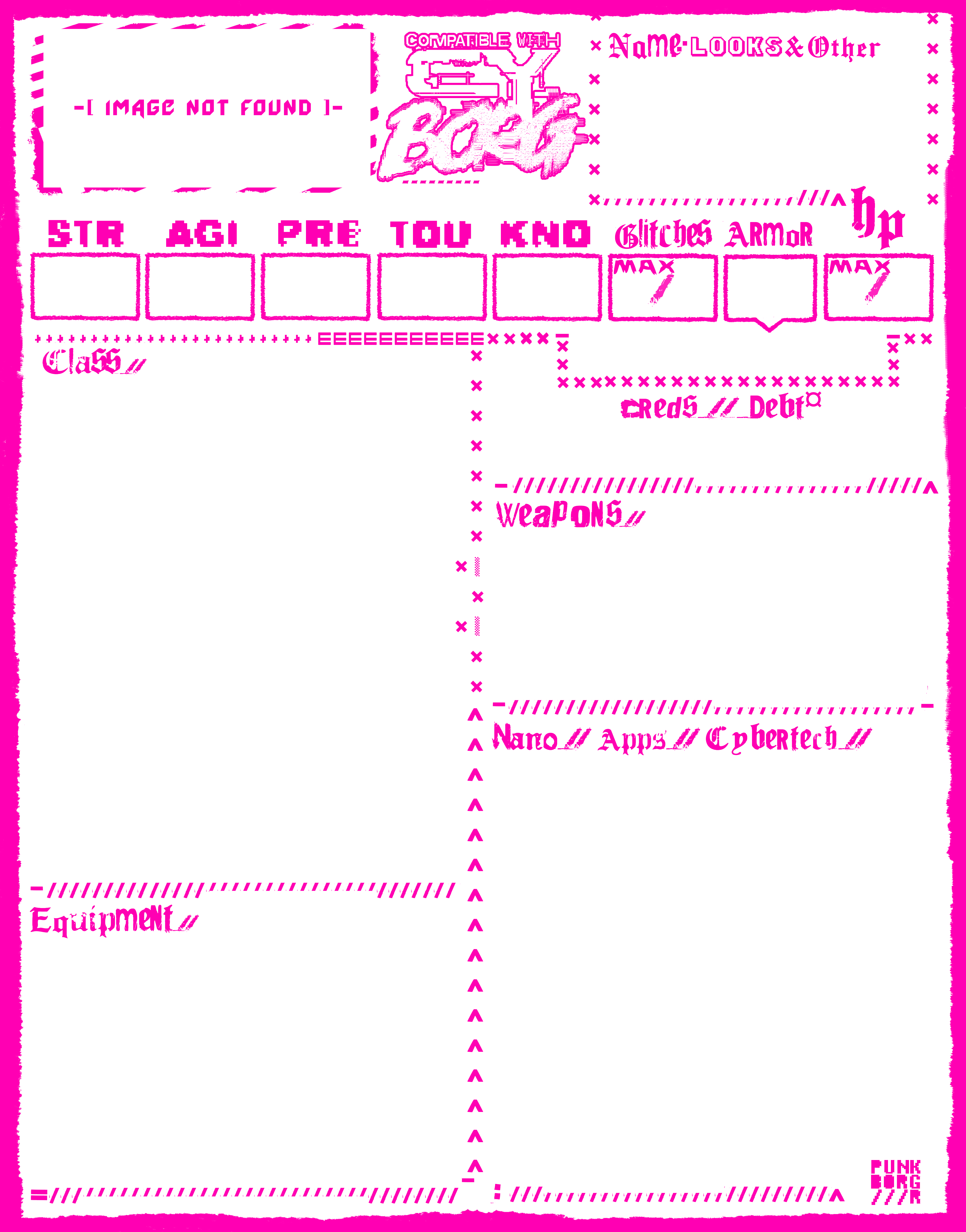 Cy_borg Ttrpg, Cy_Borg TTRPG