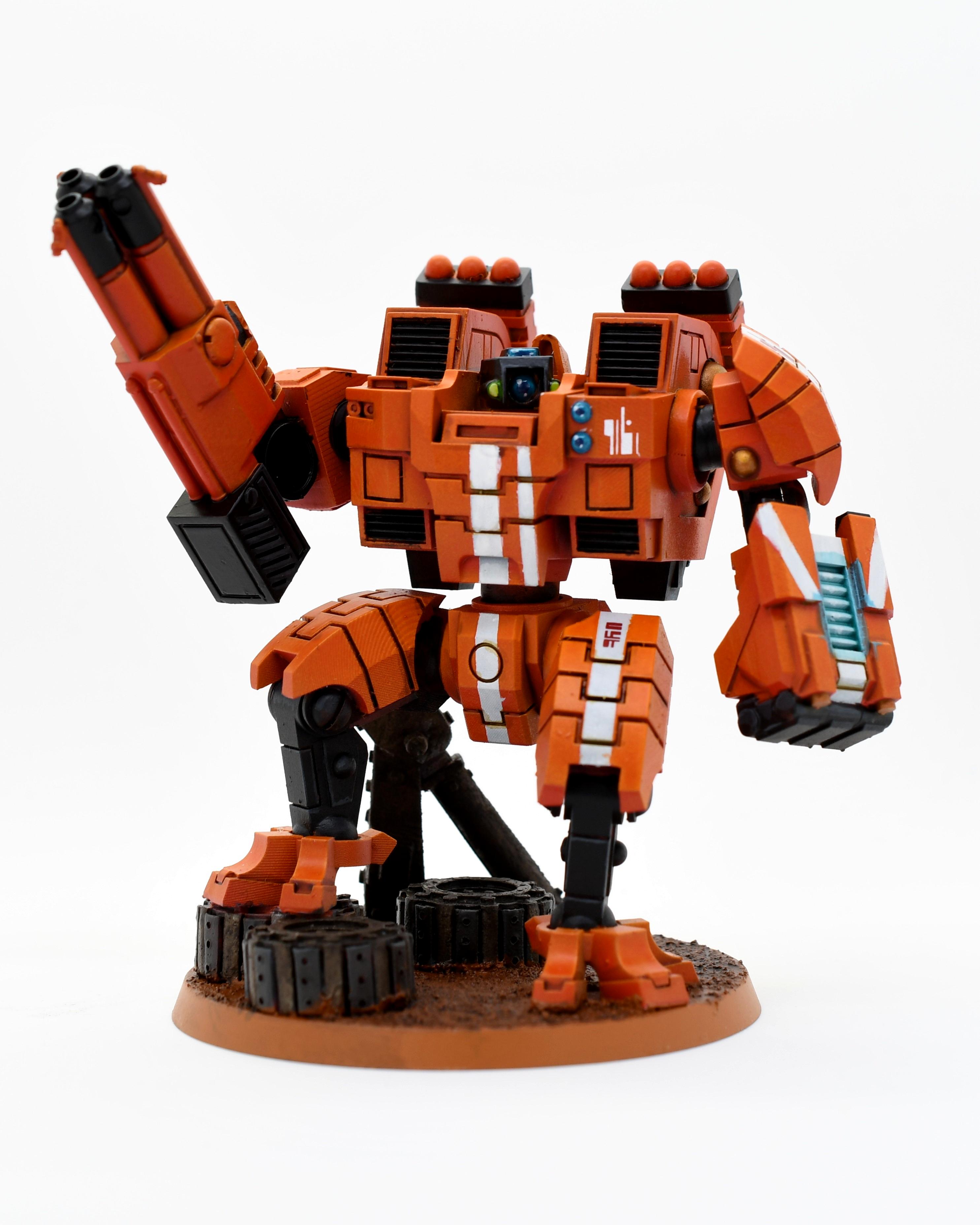3d Print, Battlesuit, Tau, Tau Empire