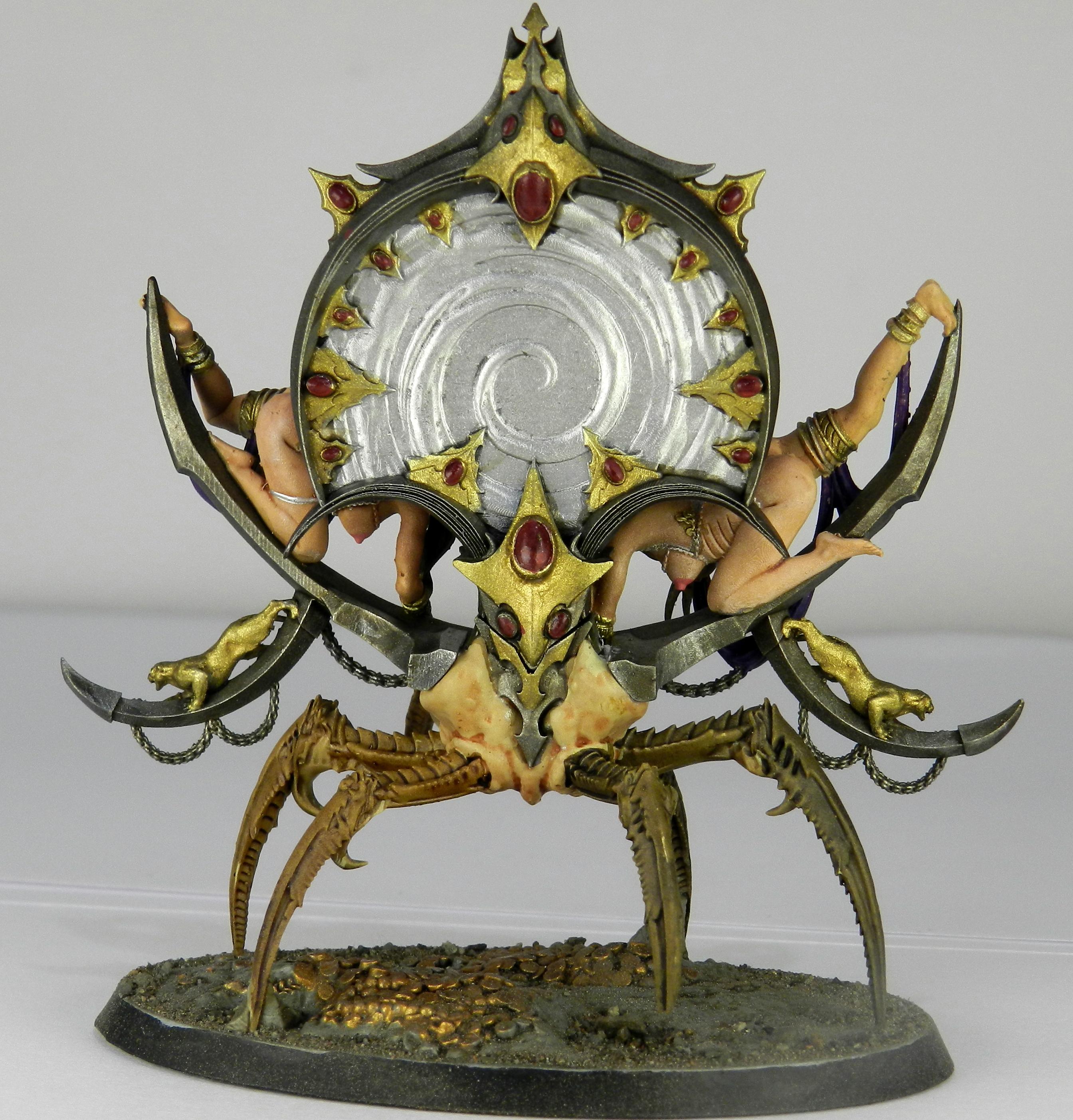 3dprint, Chaos, Female, Mirror, Slaanesh