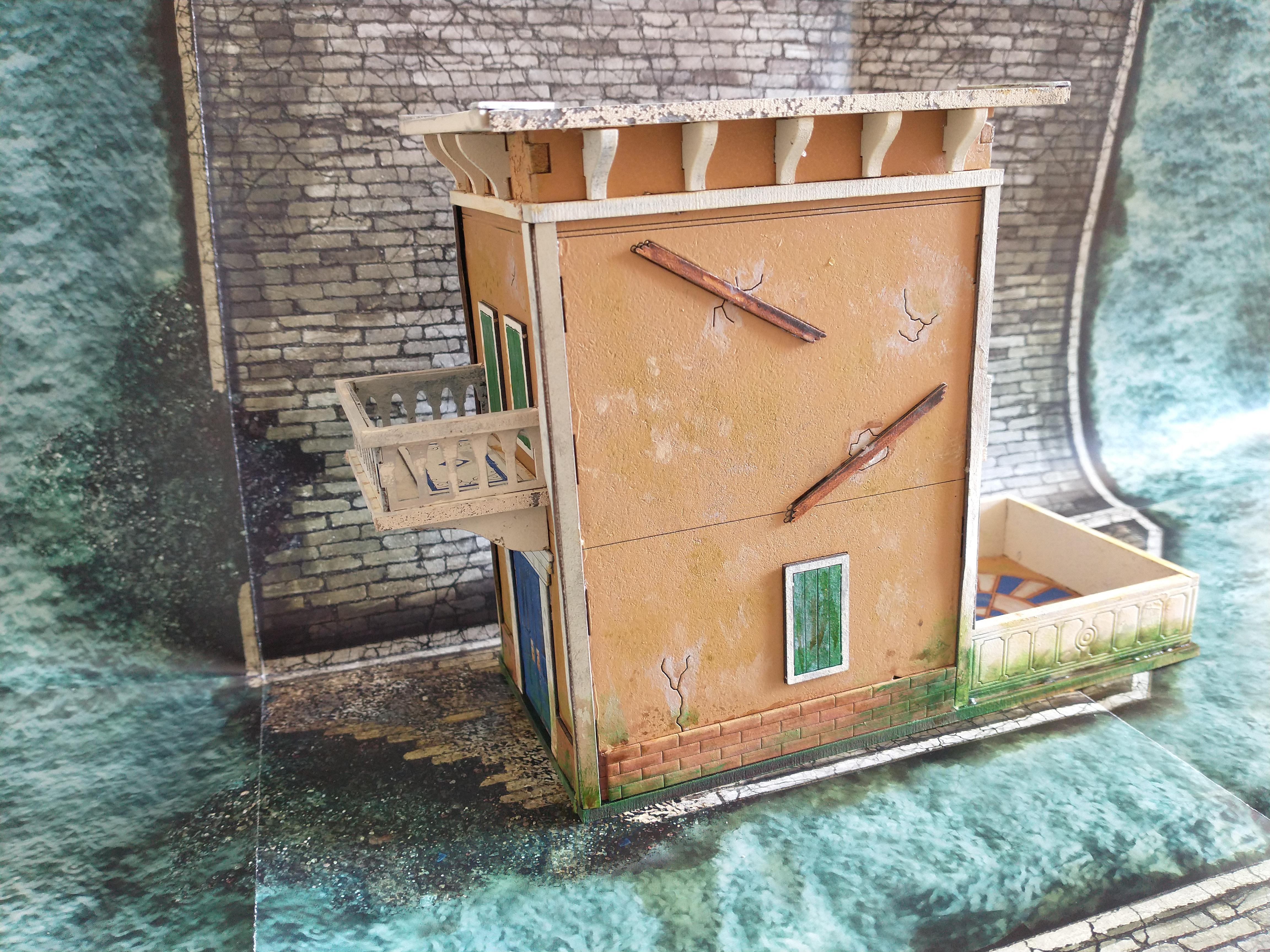Dice Tower, Terrain, Gambling hall side