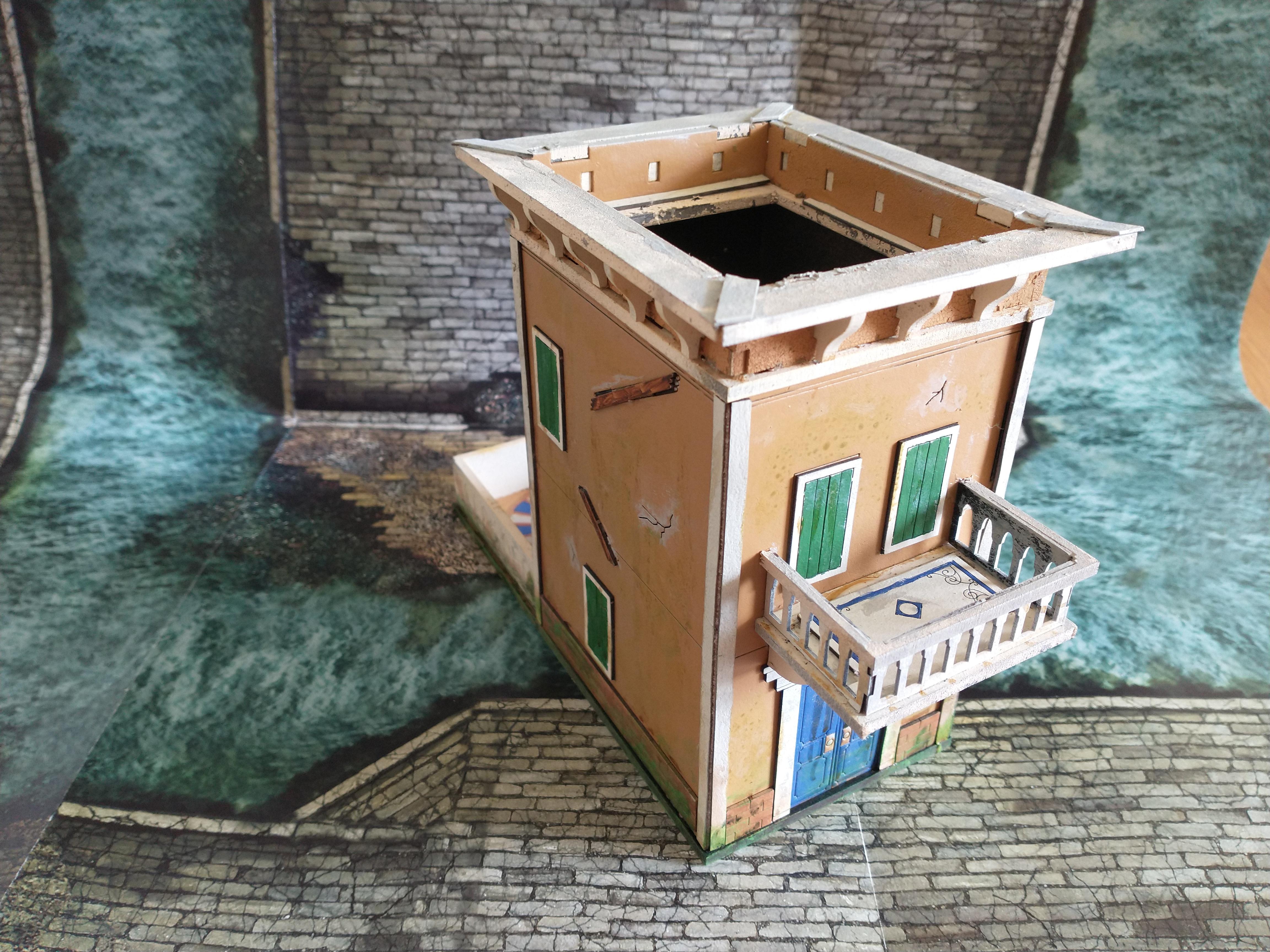Dice Tower, Terrain, Gambling hall front elevation