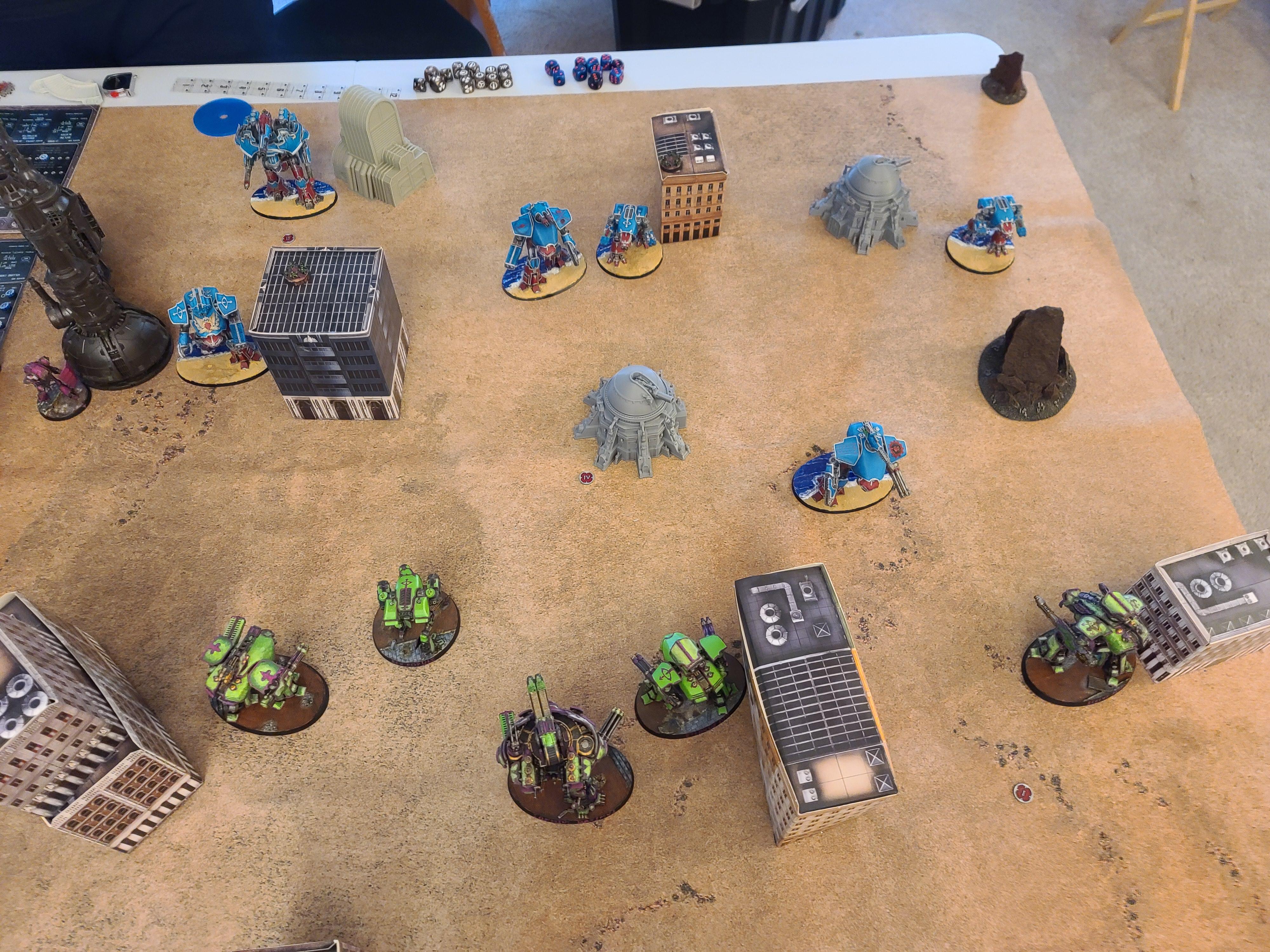 6mm, Adeptus Titanicus, Game Pictures, Games Workshop, Hawk Games Terrain