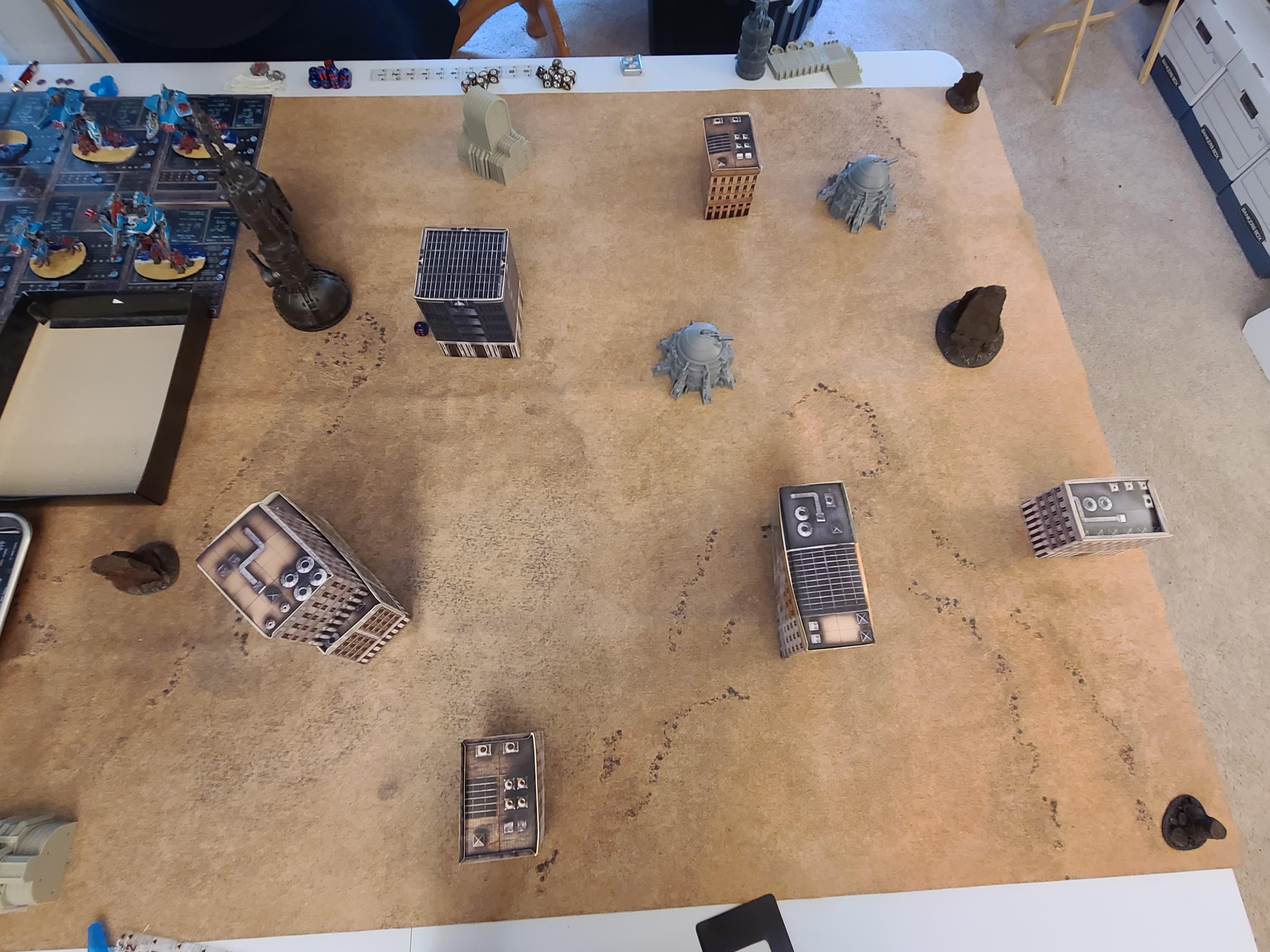 6mm, Adeptus Titanicus, Game Pictures, Games Workshop, Hawk Games Terrain
