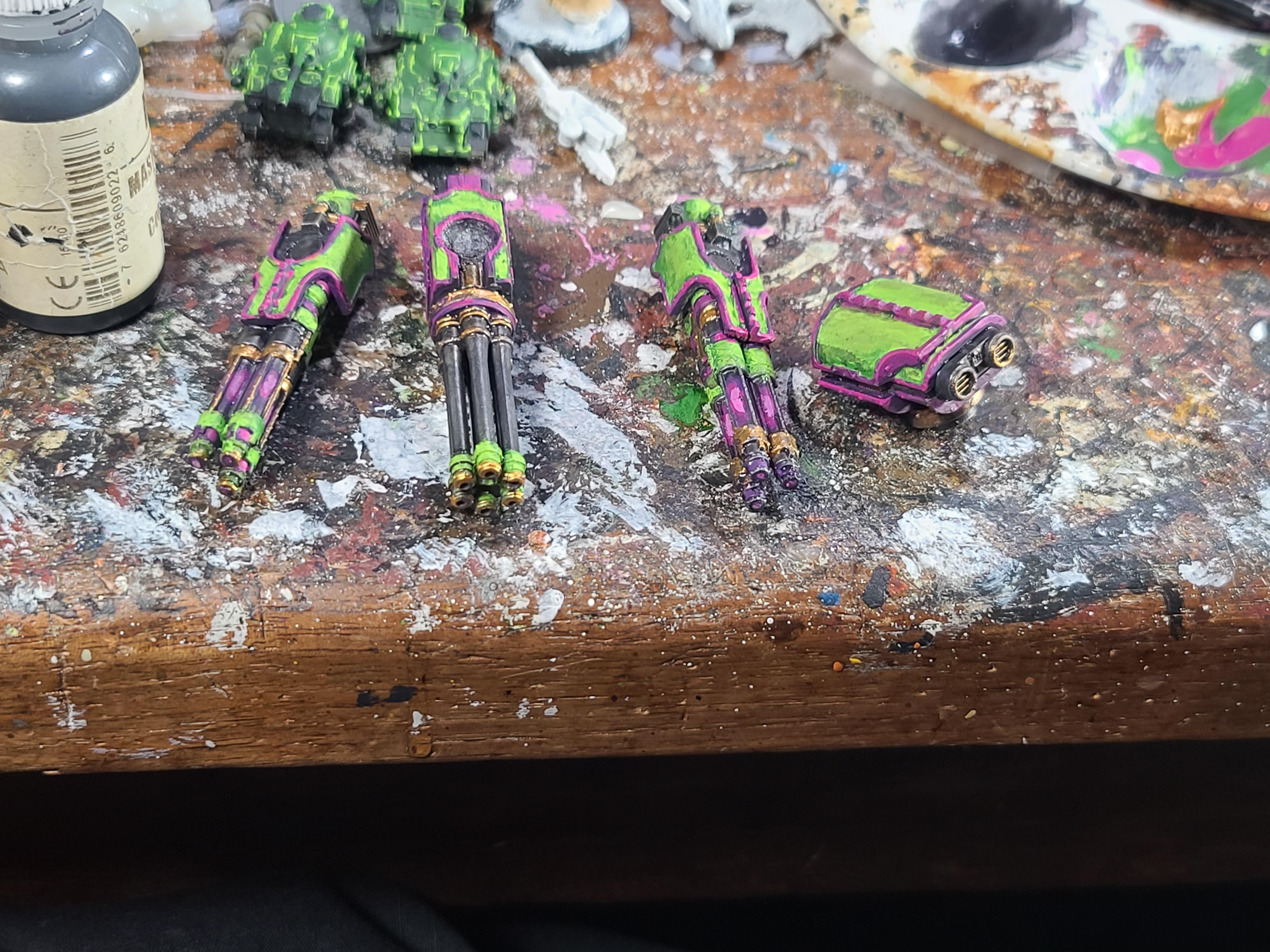 6mm, Adeptus Titanicus, Games Workshop, Spare Weapons, Titan