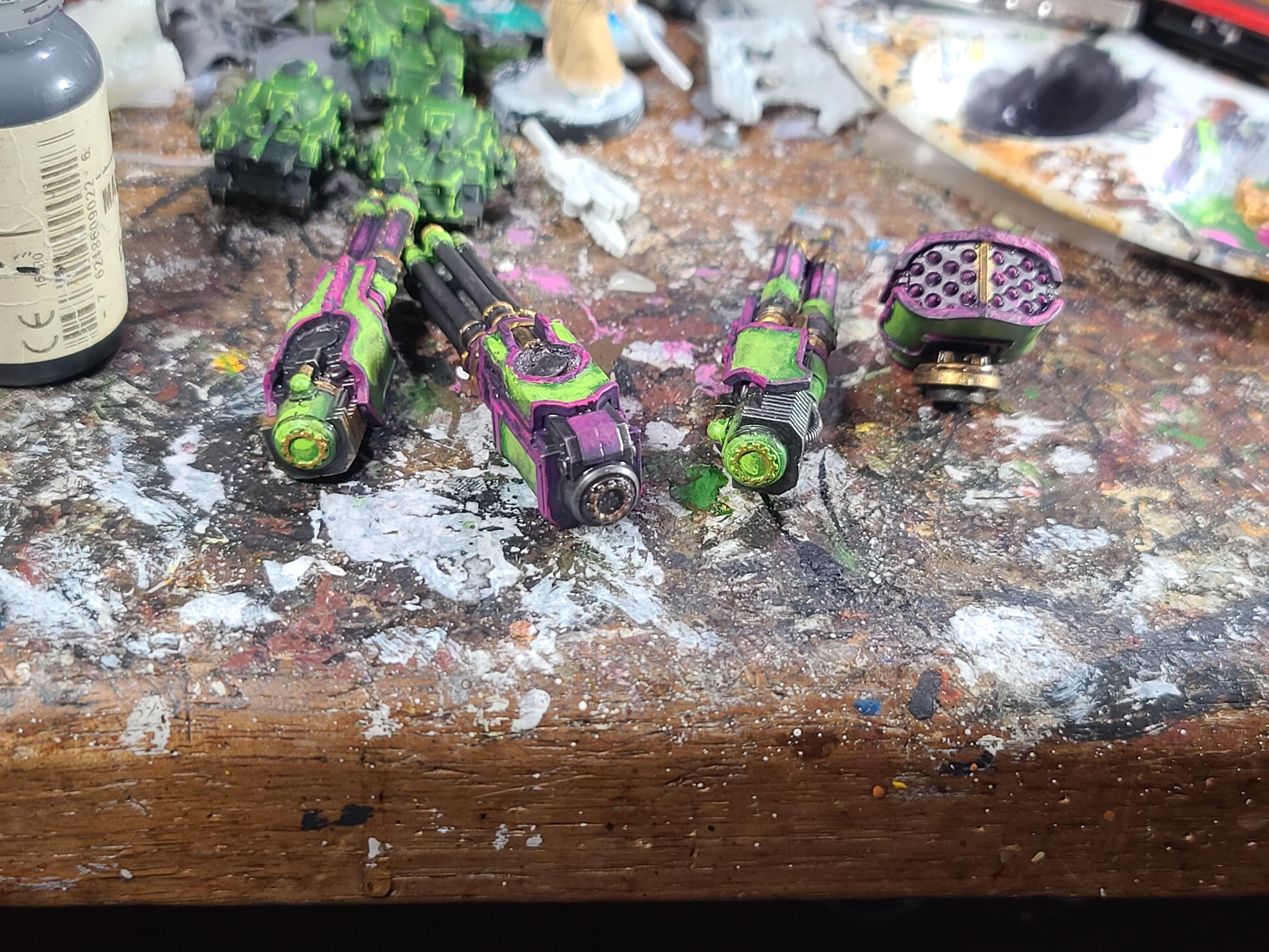 6mm, Adeptus Titanicus, Games Workshop, Spare Weapons, Titan