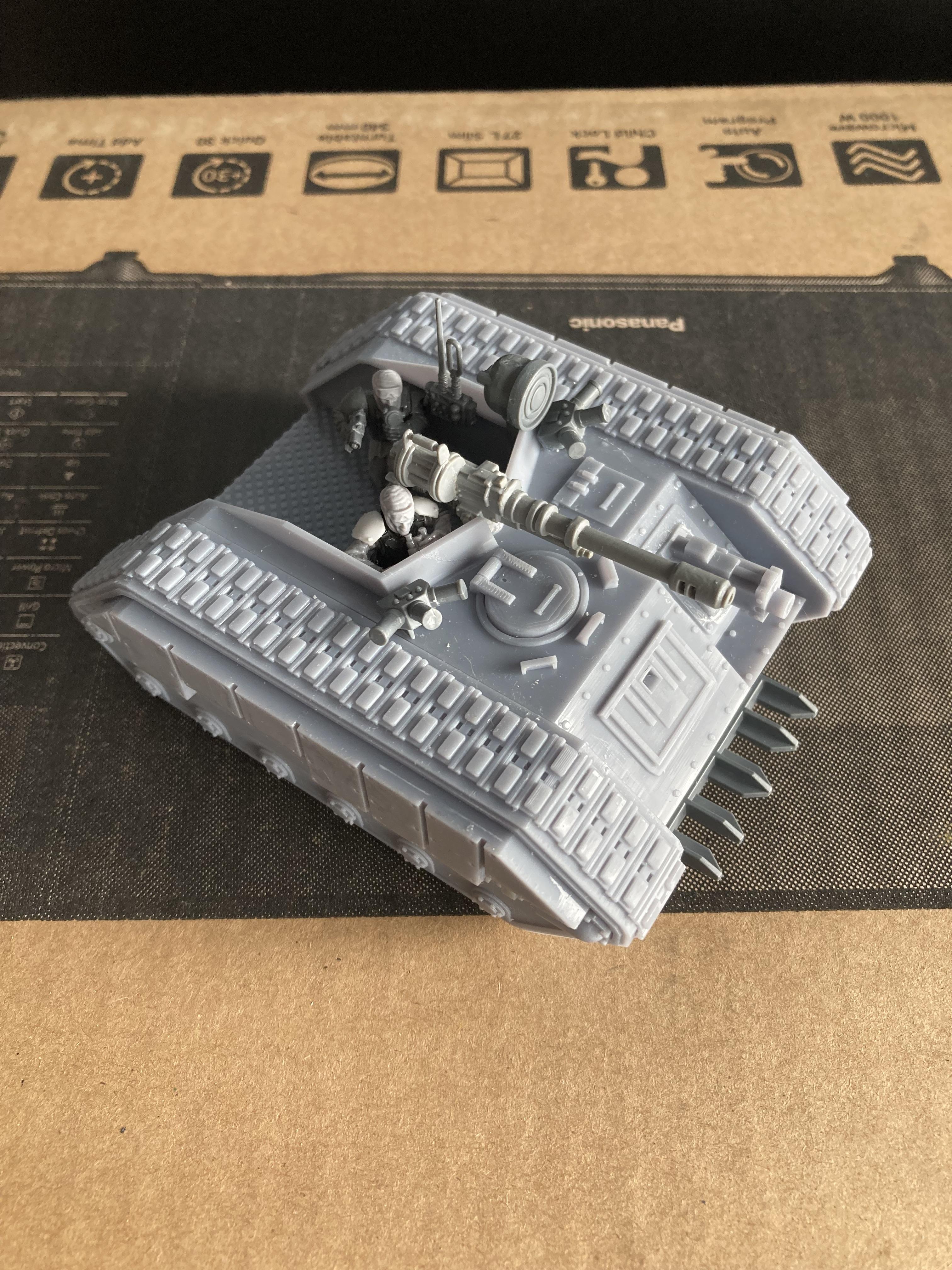 3d Print, Armoured Vehicles, Imperial Guard, Salamander Scout, Tallarn Desert Raiders