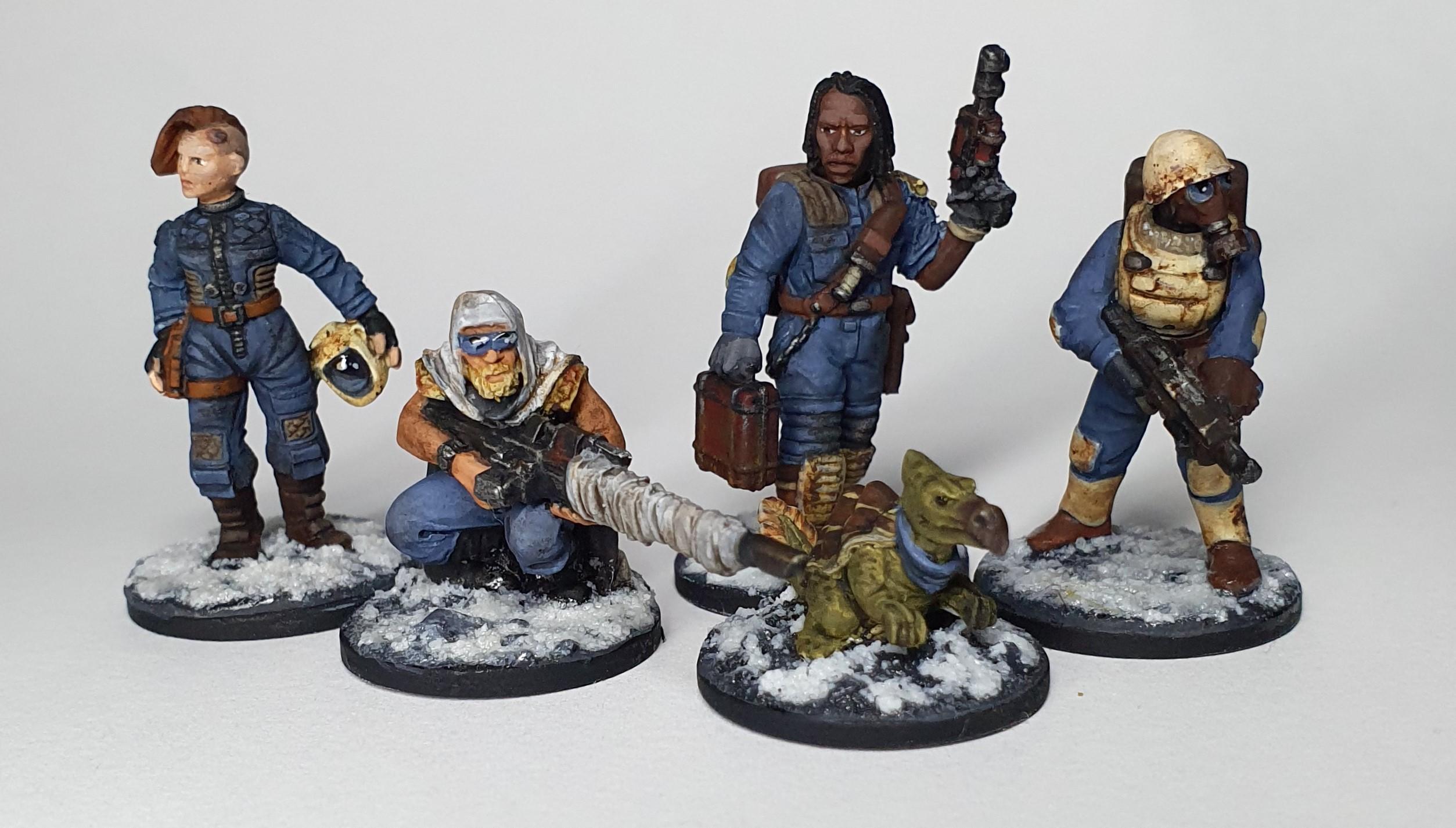 Half of the Fisher King Crew