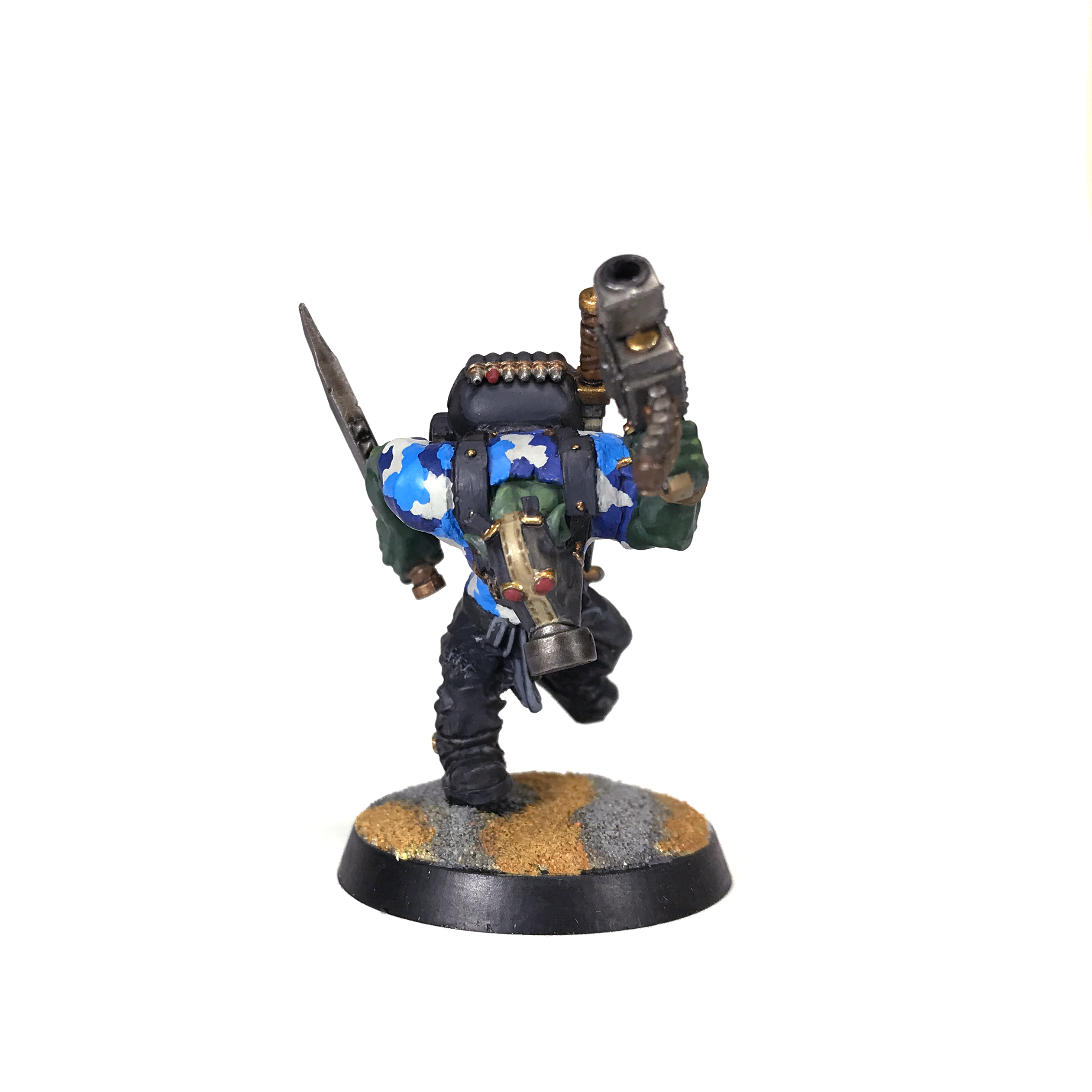 Boy, Camouflage, Choppa, Deathskulls, Greenstuff, Kitbash, Kommando, Octarius, Orks, Slugga, Warhammer 40,000