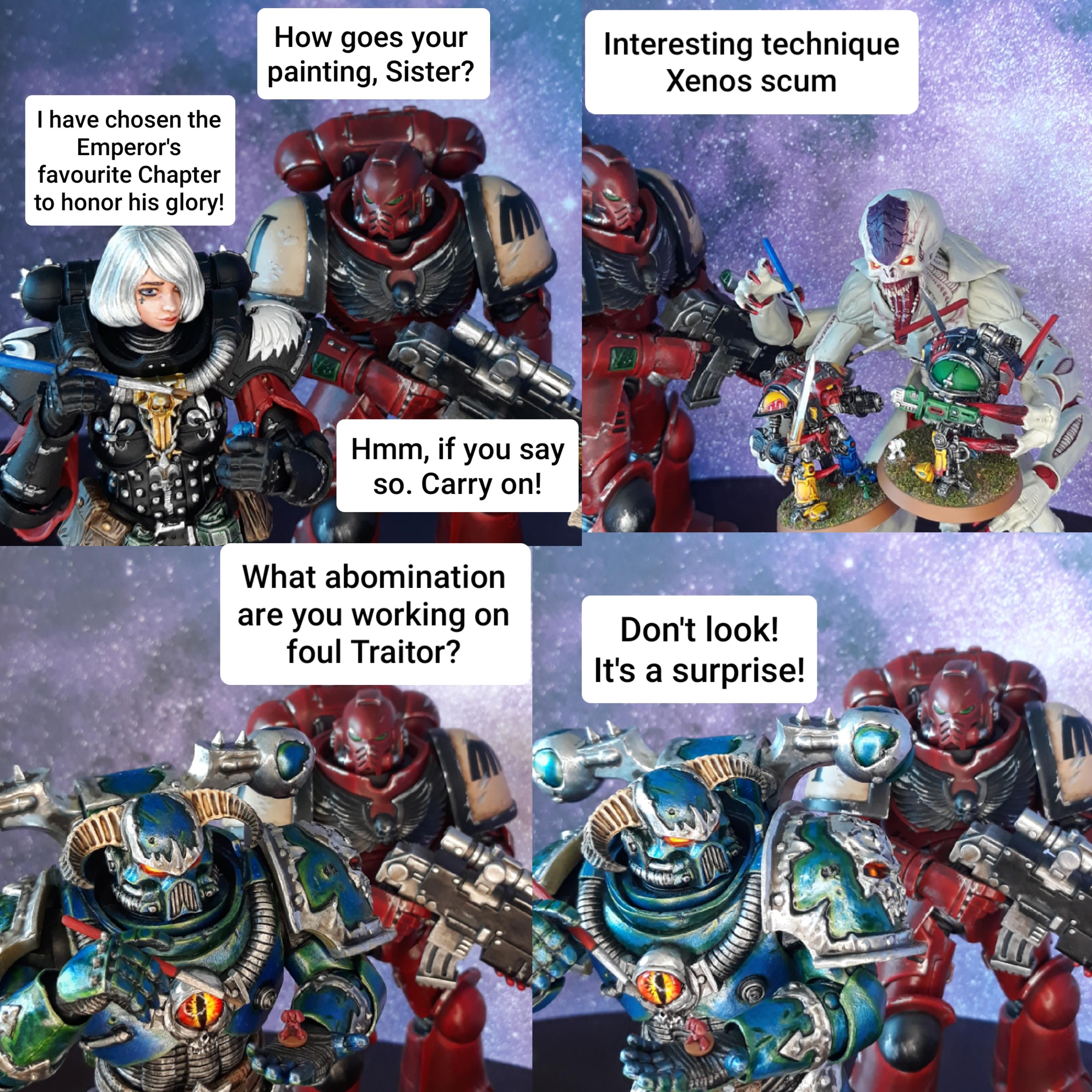 Fun, Humor, Meta, Miniatures, Xenos