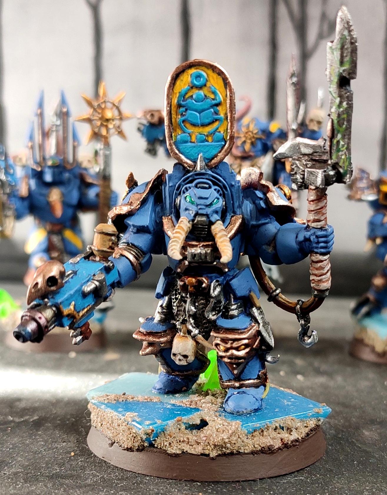 All Is Dust, Chaos, Chaos Space Marines, Combi Weapon, Conversion, Flamer, Heresy, Heretic Astartes, Infantry, Khopesh, Kitbash, Scarabs, Terminator Armor, Thousand Sons, Traitor Legions, Trophy, Tzeentch, Warhammer 40,000