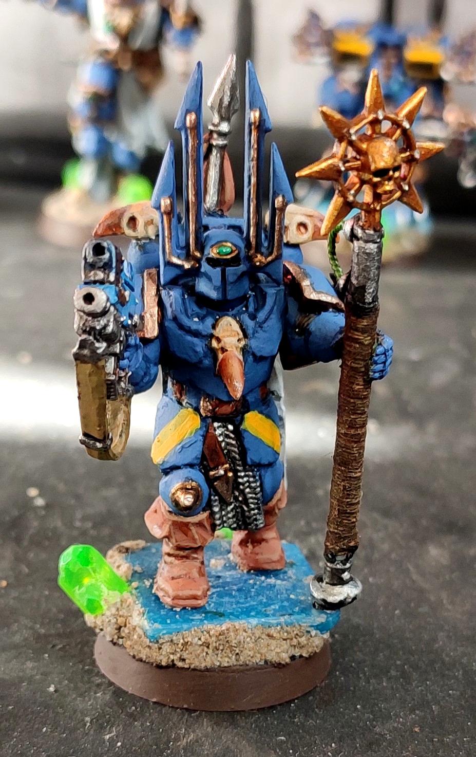 All Is Dust, Chaos, Chaos Space Marines, Combi Weapon, Conversion, Heresy, Heretic Astartes, Infantry, Kitbash, Rebuild, Sorcerer, Staff, Thousand Sons, Traitor Legions, Tzeentch, Warhammer 40,000