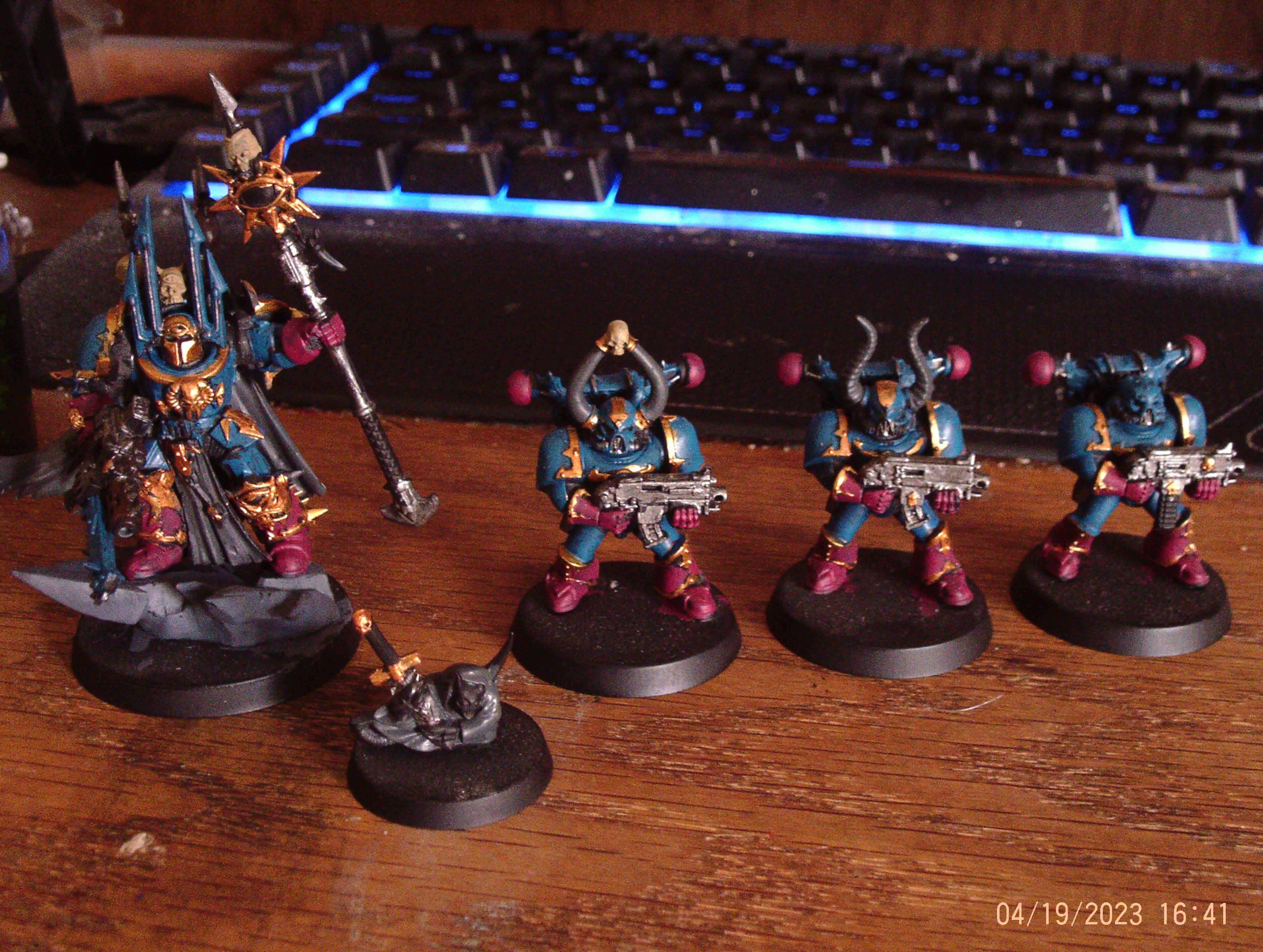 Execution Force Chaos Marines WIP 2
