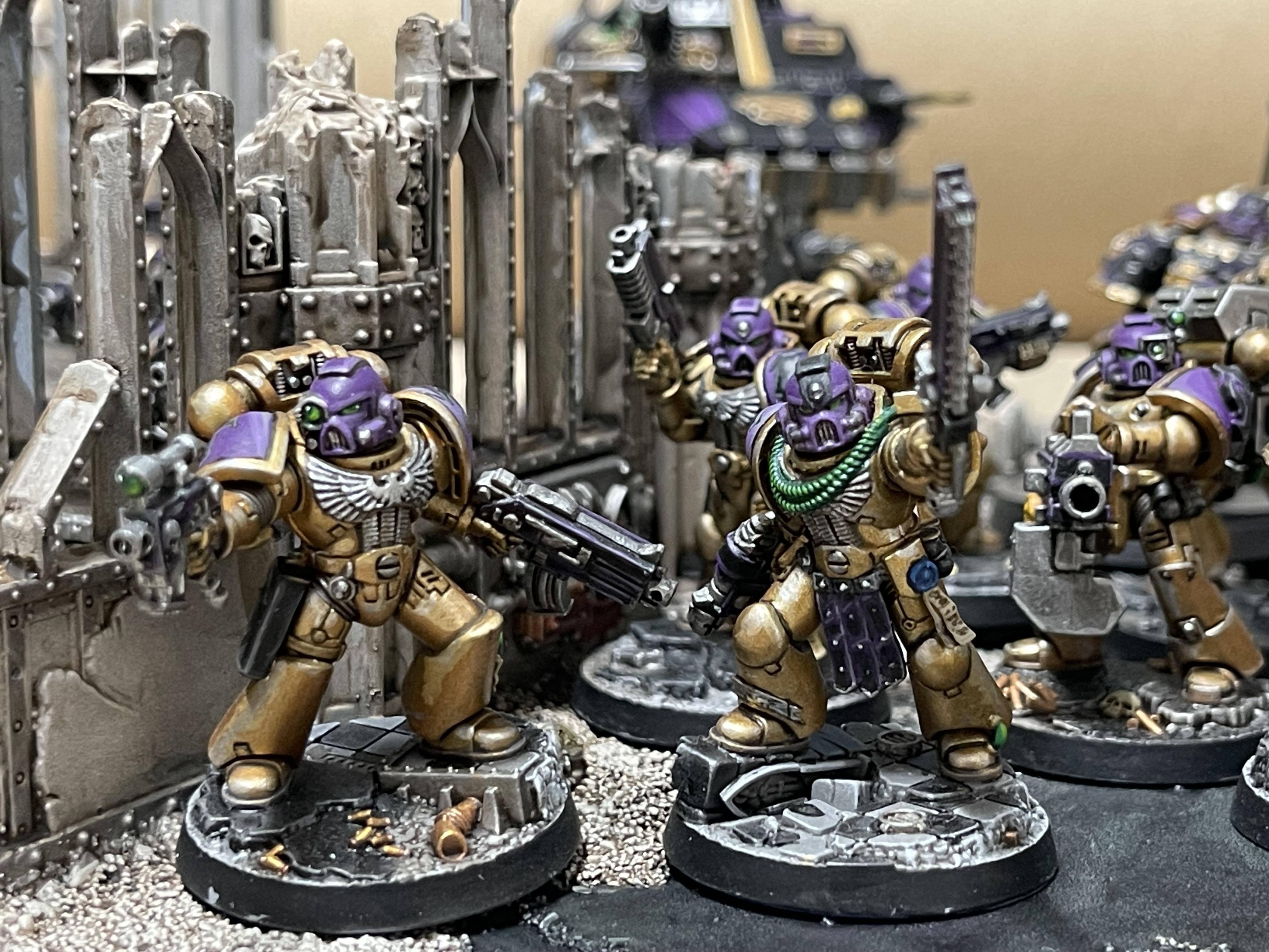 Display Board, Sector Imperialis, Space Marines, Tactical Squad, Void Panthers, Warhammer 40,000