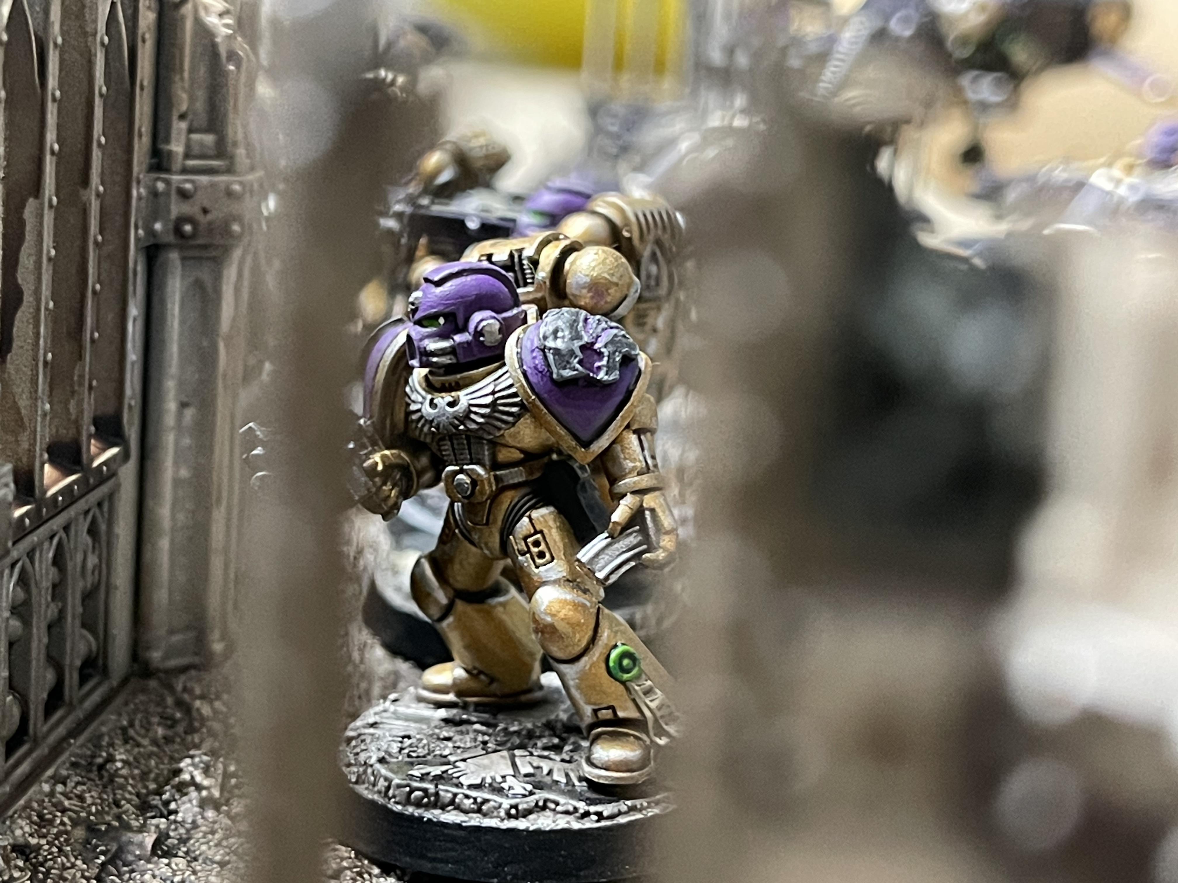 Display Board, Sector Imperialis, Space Marines, Tactical Squad, Void Panthers, Warhammer 40,000