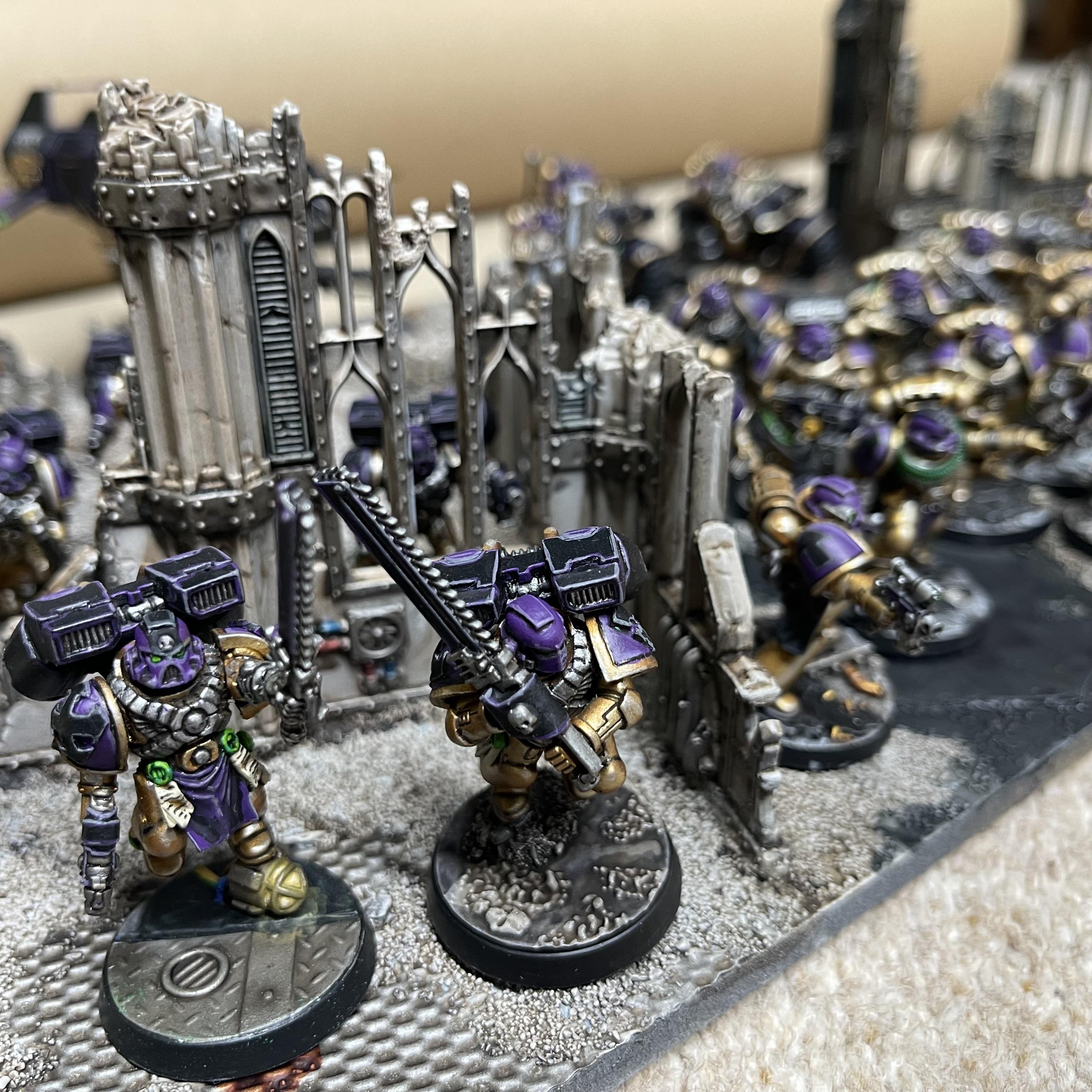 Assault Squad, Display Board, Jump Pack, Sector Imperialis, Space Marines, Void Panthers, Warhammer 40,000