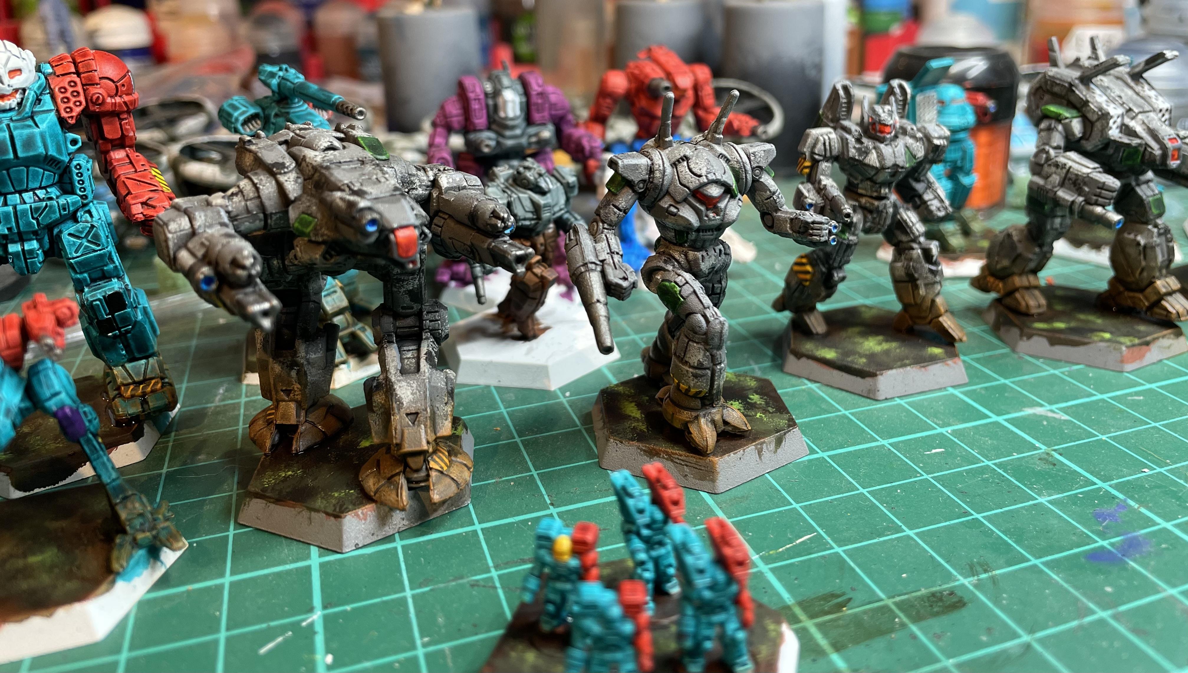Battletech, Inner Sphere, Mechs