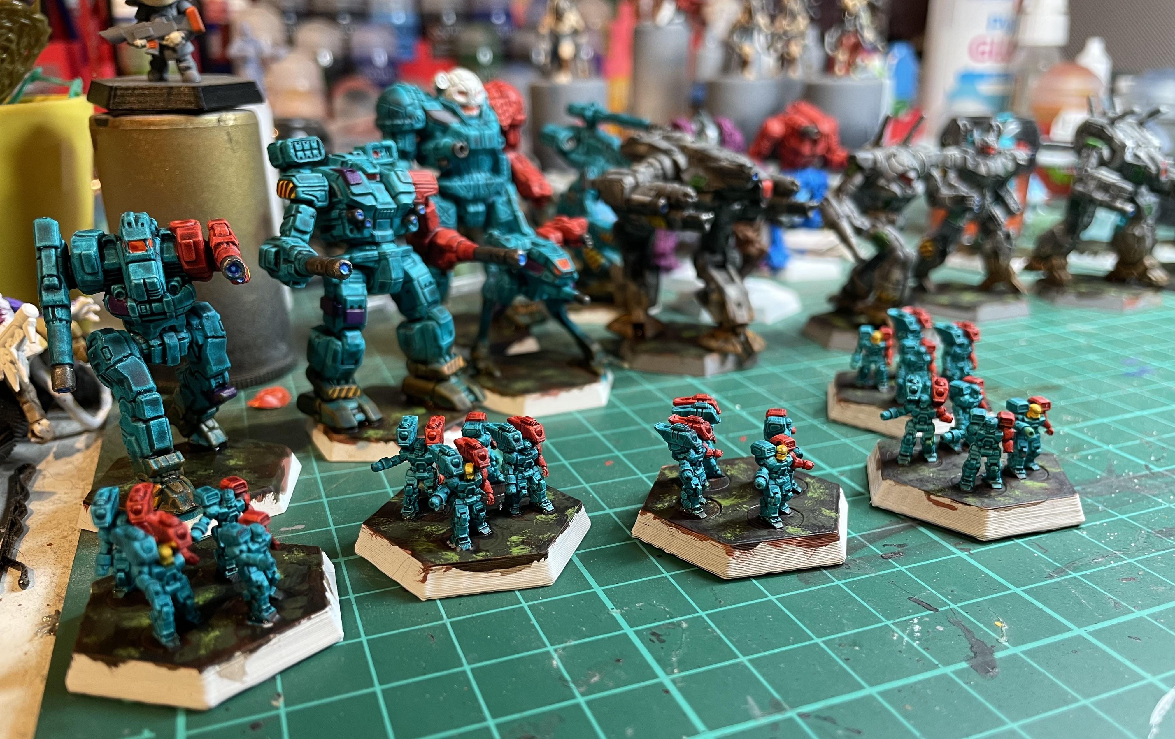 Battletech, Inner Sphere, Mechs