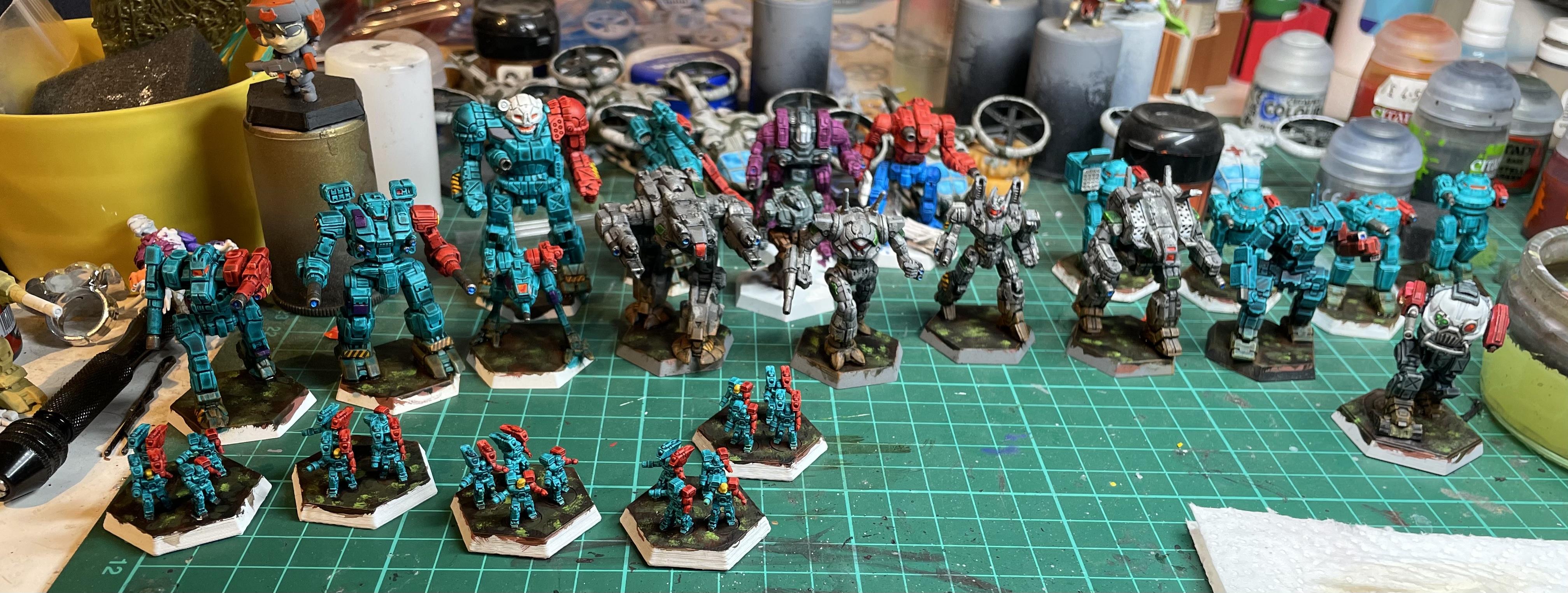 Battletech, Inner Sphere, Mechs