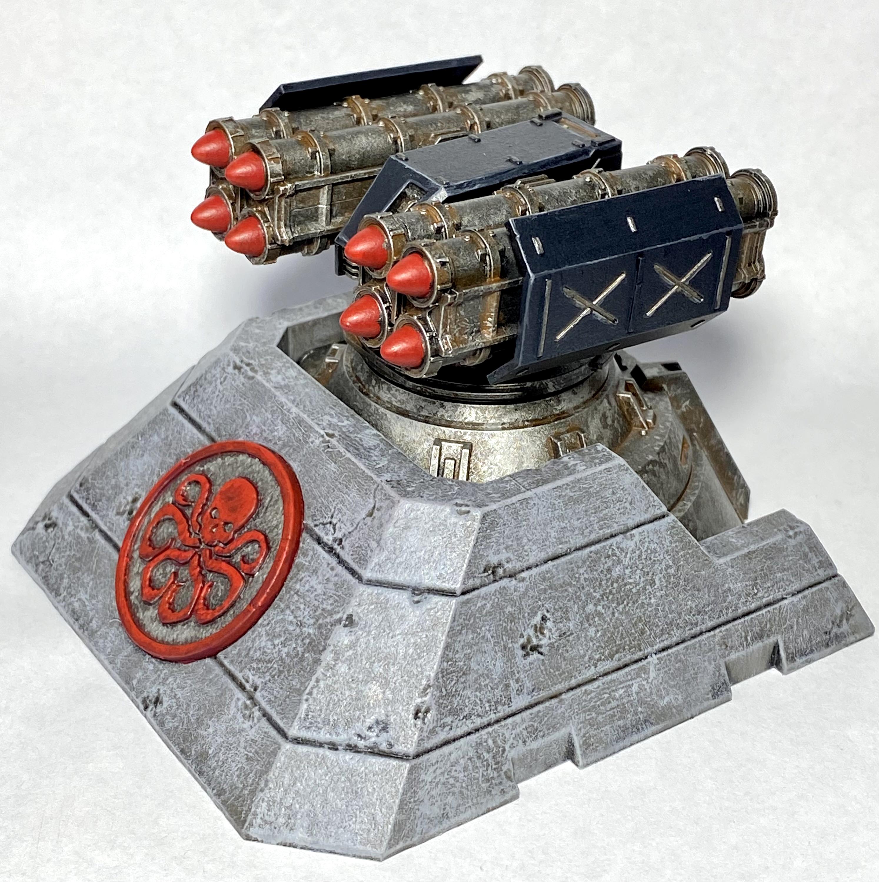 Amg, Atomic Mass Games, Hydra, Hydra Turret, Infinity, Marvel Crisis Protocol, Mcp, Terrain