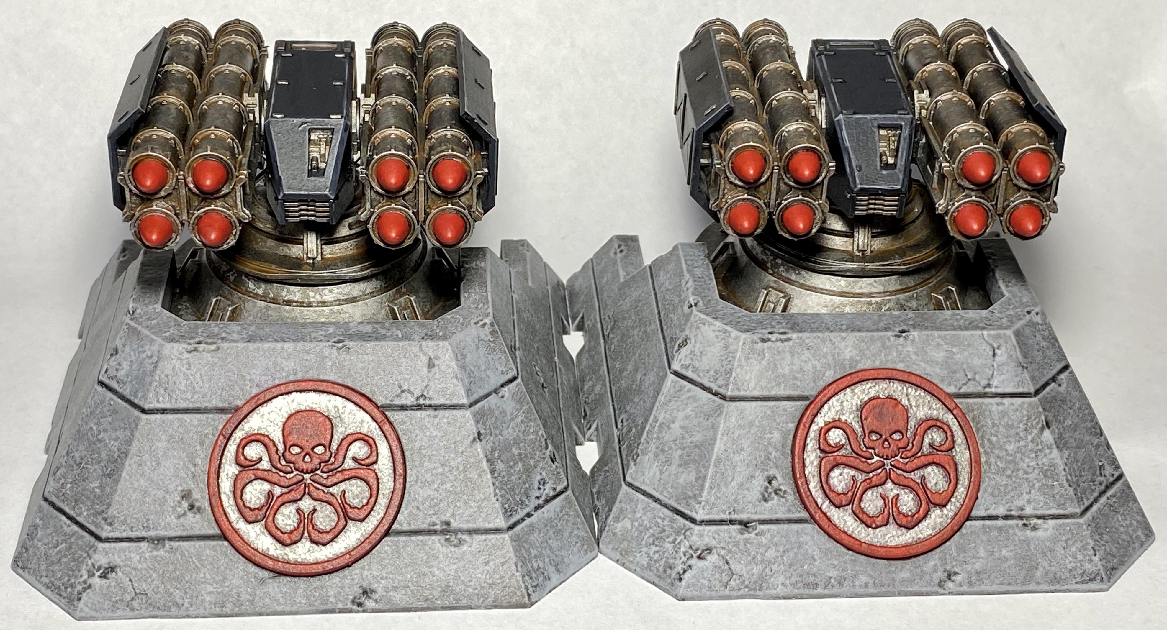 Amg, Atomic Mass Games, Hydra, Hydra Turret, Infinity, Marvel Crisis Protocol, Mcp, Terrain