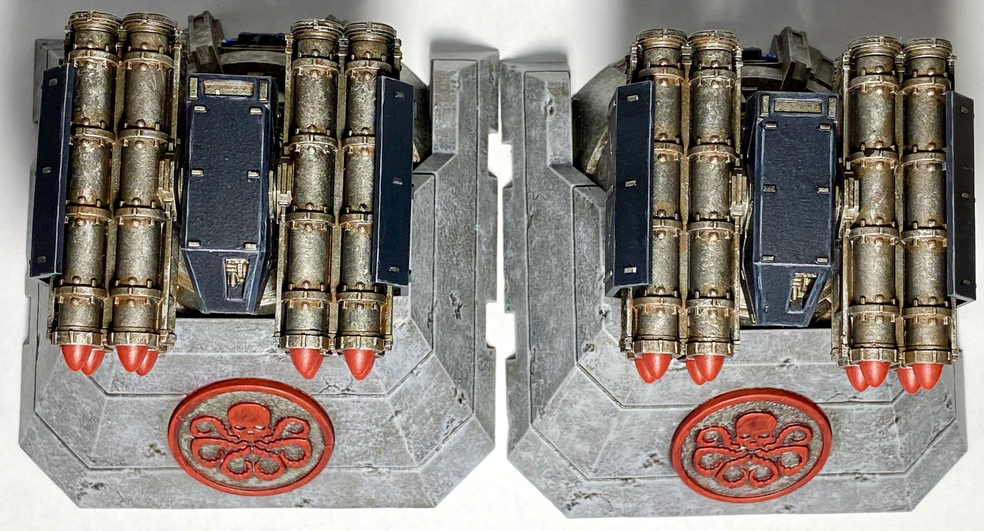 Amg, Atomic Mass Games, Hydra, Hydra Turret, Infinity, Marvel Crisis Protocol, Mcp, Terrain