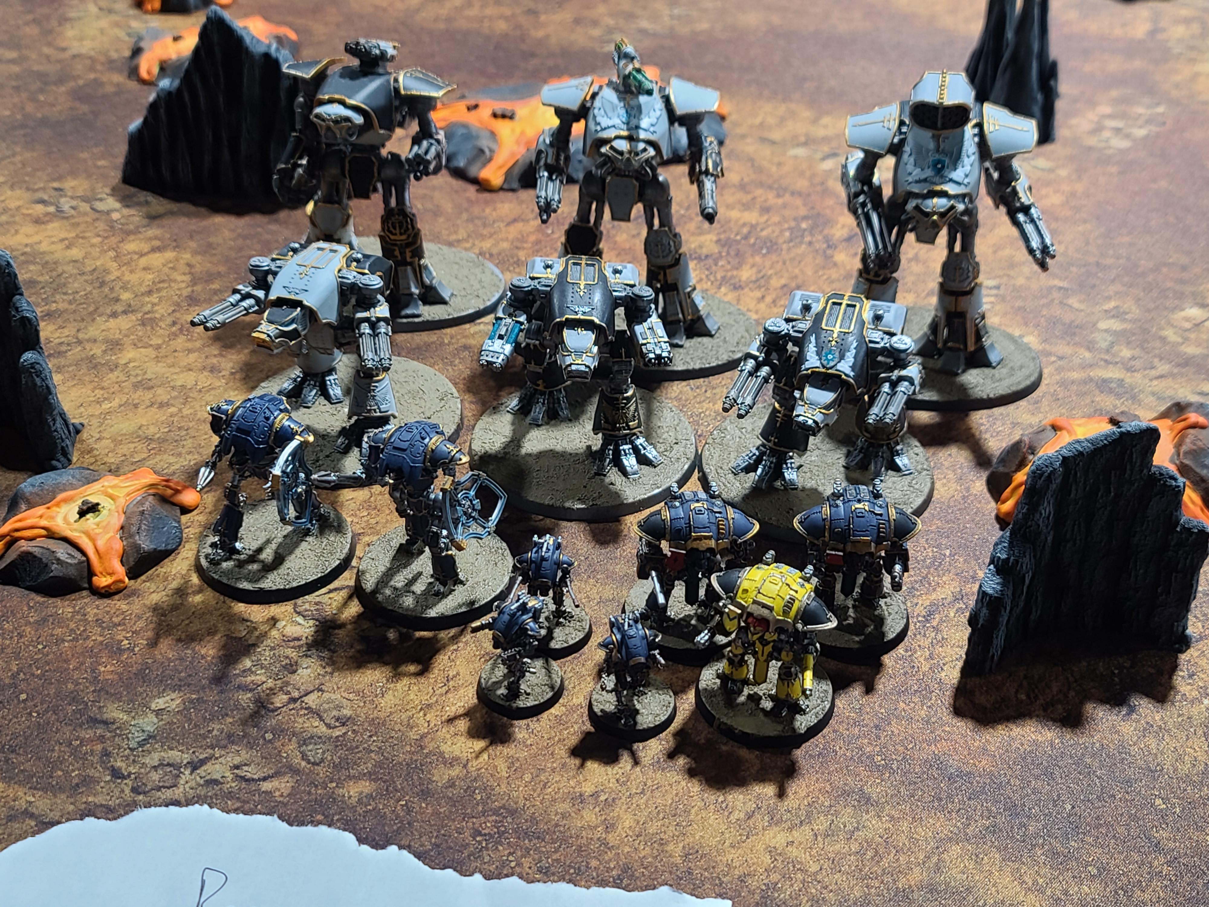 6mm, Adeptus Titanicus, Games Workshop, Legio Lysanda, Other Peoples Armies, Revenge At Ulixis