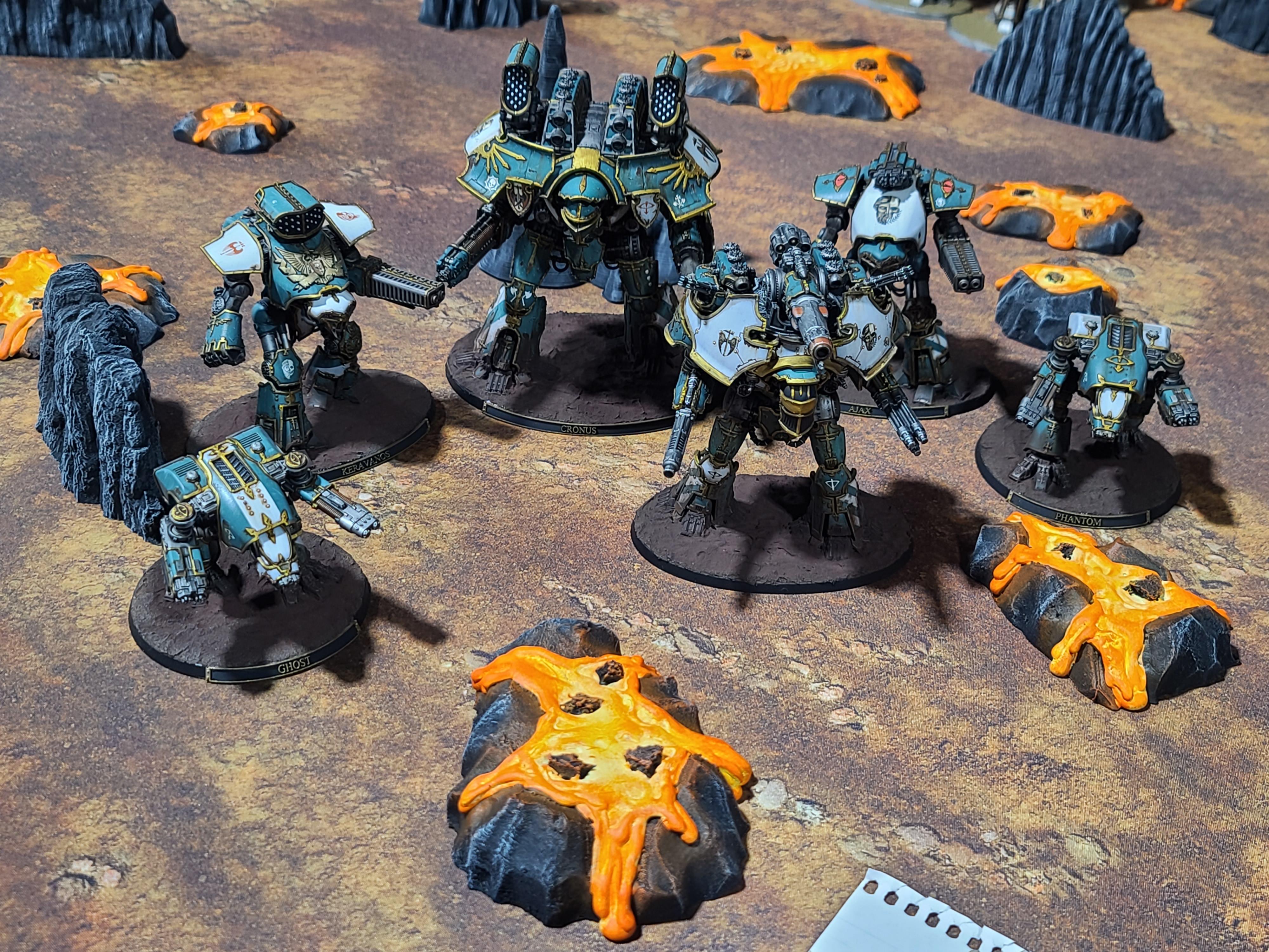 6mm, Adeptus Titanicus, Games Workshop, Legio Krytos, Other Peoples Armies, Revenge At Ulixis