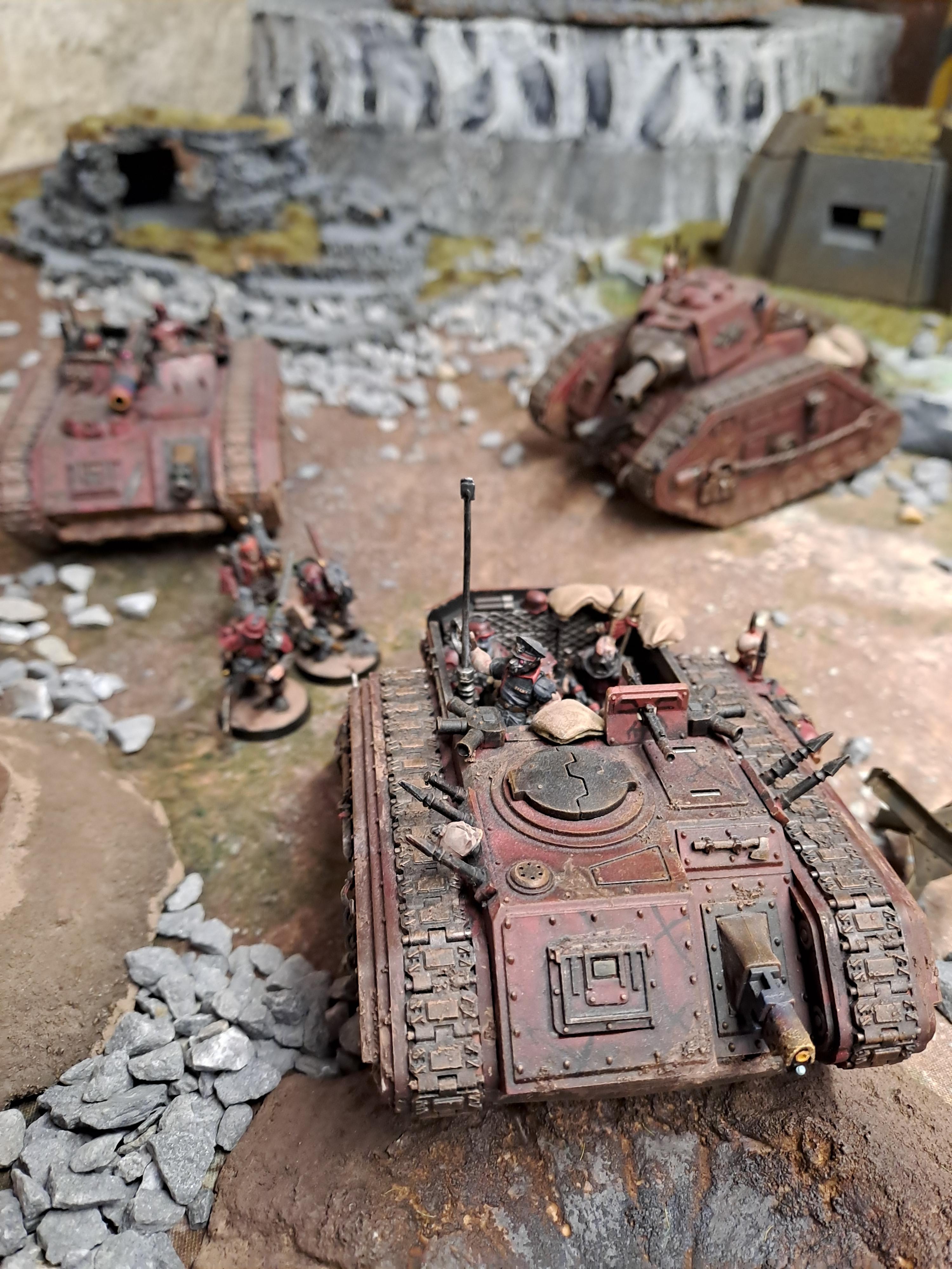 Blood Pact, Khorne, Tank, Tank Destroyer, Traitor Guard, Warhammer 40,000
