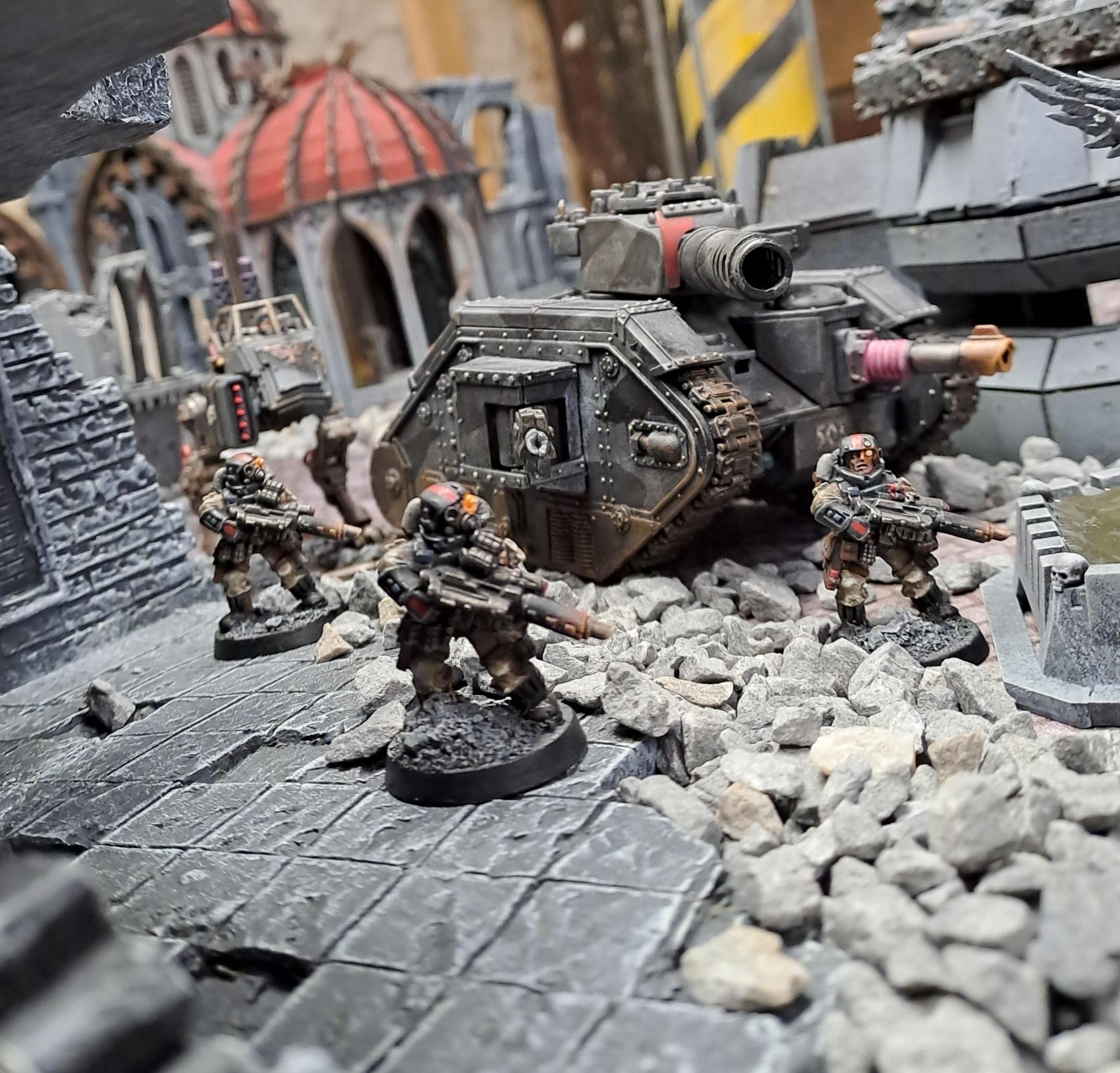 Imperial Guard, Inquisition, Kasrkin, Leman Russ, Metal, Oldhammer, Ordo Hereticus, Penal Legion, Sentinel, Storm Troopers, Tank, Tempestus Scions, Warhammer 40,000