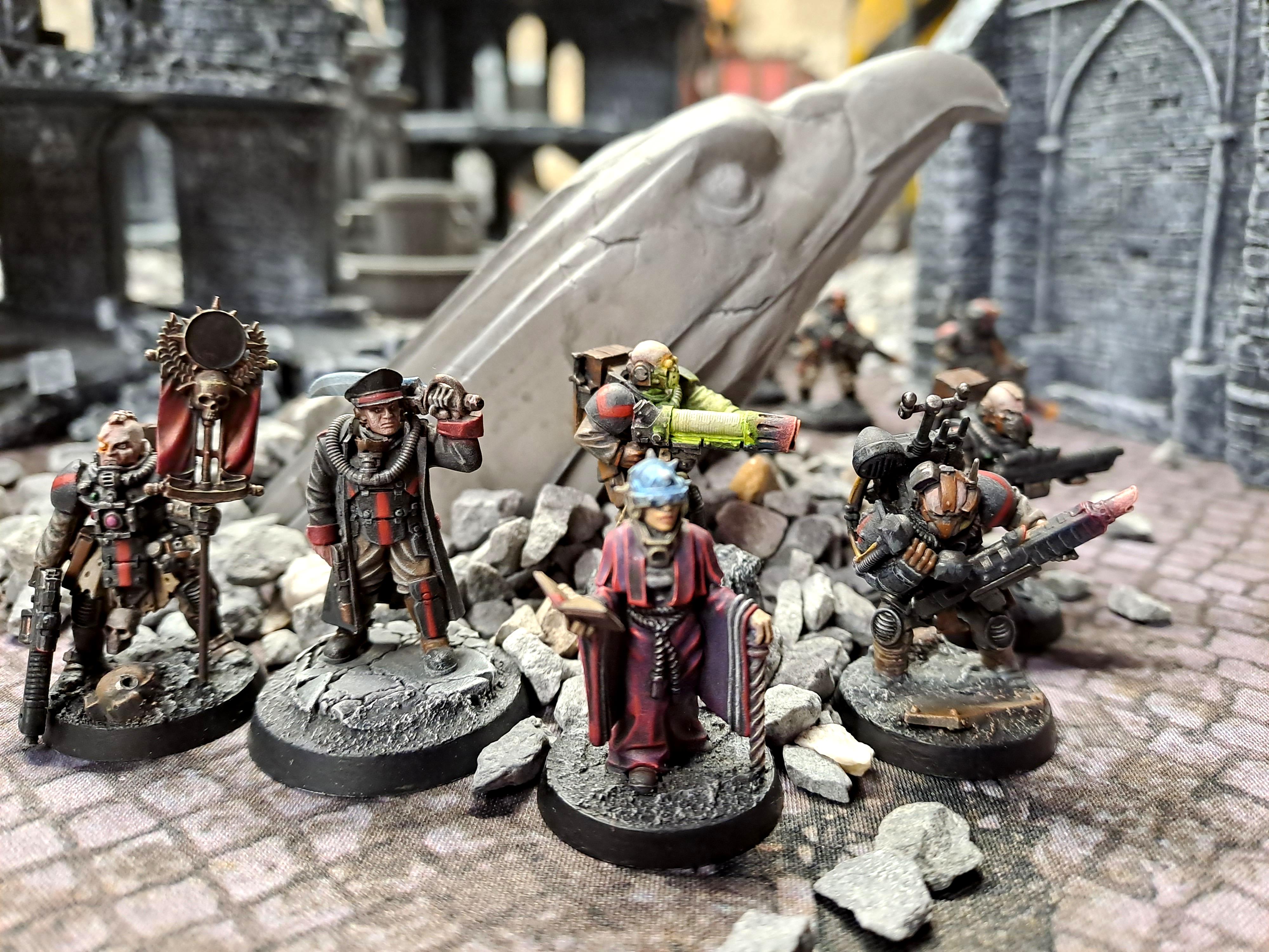 Astropath, Command Squad, Commissar, Imperial Guard, Inquisition, Ordo Hereticus, Penal Legion, Plasma, Standart, Storm Troopers, Warhammer 40,000