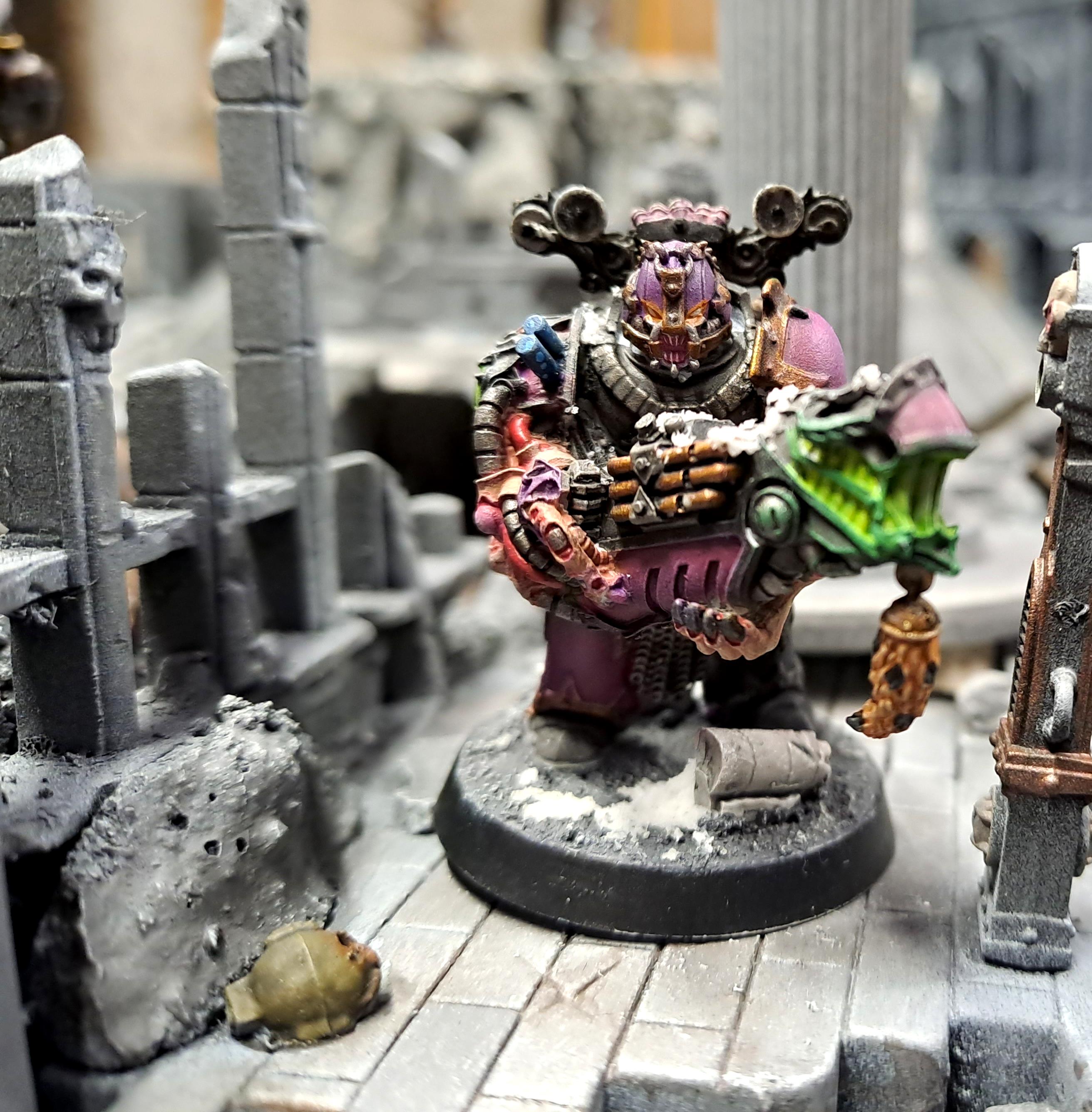 Chaos, Chaos Space Marines, Emperor's Children, Master Blaster, Noise Marines, Quagmire Arm, Slaanesh, Warhammer 40,000