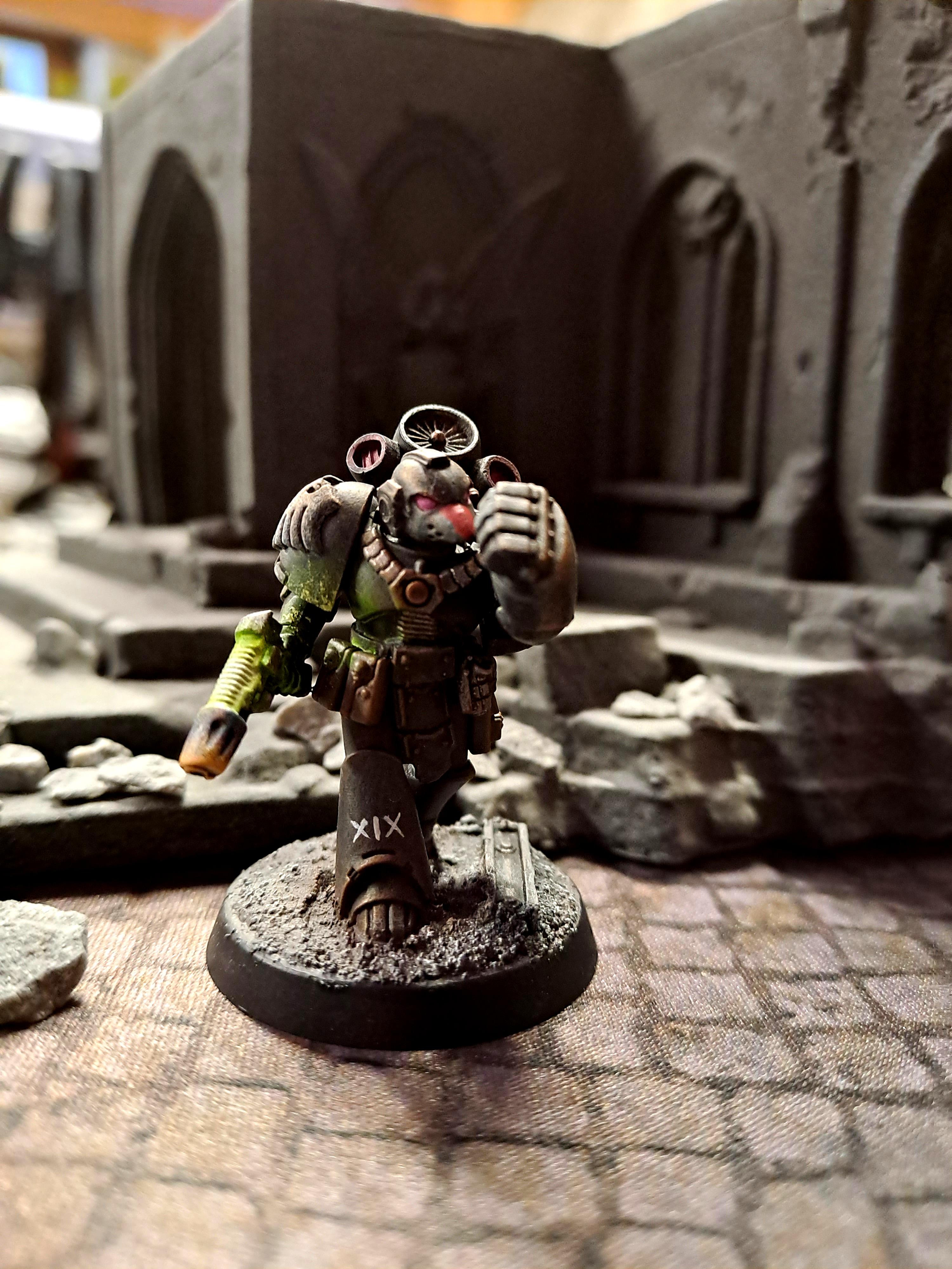 Assault Squad, Beakie, Horus Heresy, Plasma, Plasma Glow, Raven Guard, Space Marines, Warhammer 30, Warhammer 40,000