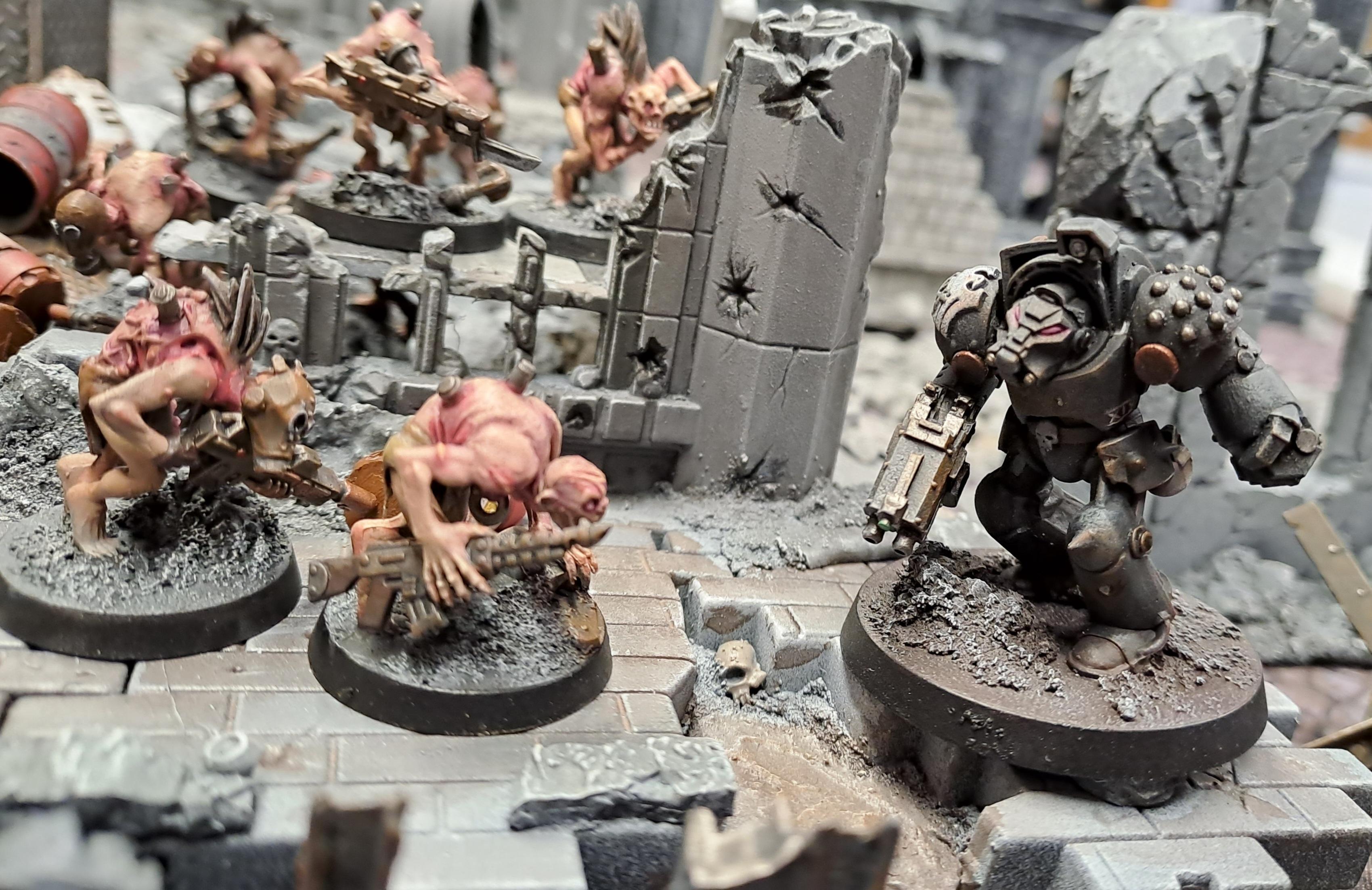 Chaos, Imperial Guard, Indomitus Armour, Mutant, Raven Guard, Red Barrels, Space Marines, Terminator Armor, Traitor Guard, Warhammer 40,000