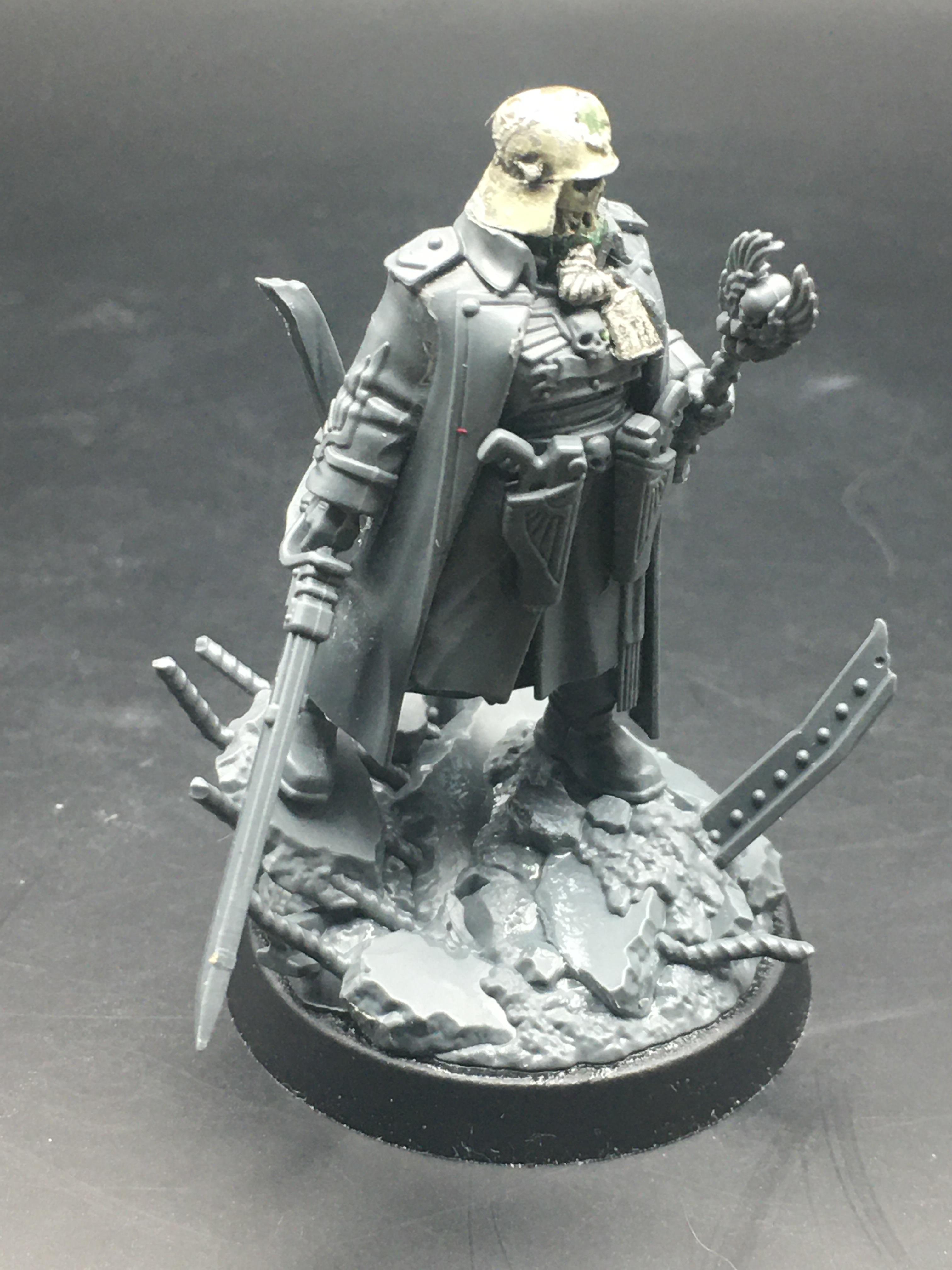 Armageddon, Astra Militarum, Conversion, Creed, Imperial Guard, Steel Legion, Ursula Creed, Warhammer 40,000