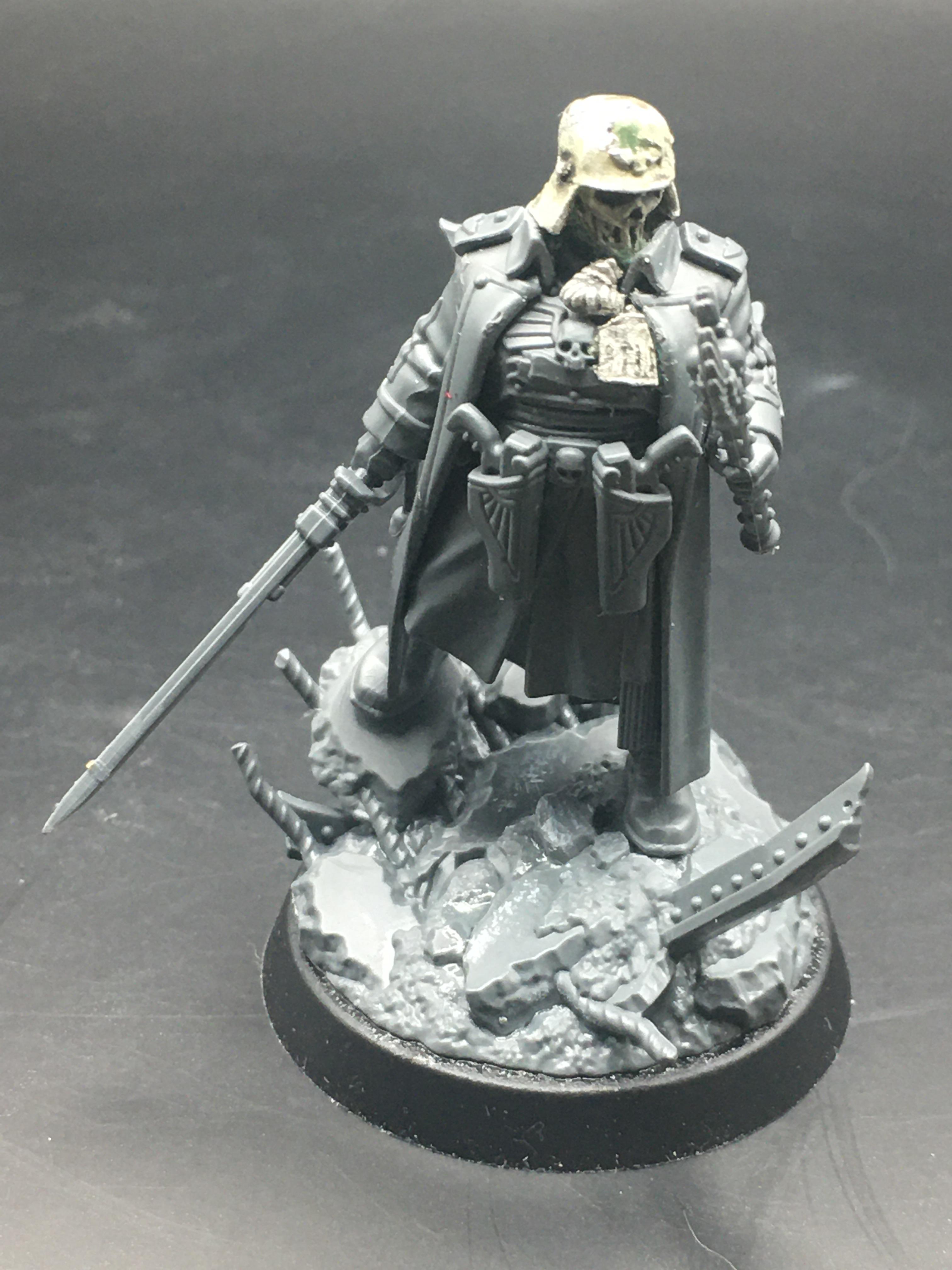 Armageddon, Astra Militarum, Conversion, Creed, Imperial Guard, Steel Legion, Ursula Creed, Warhammer 40,000